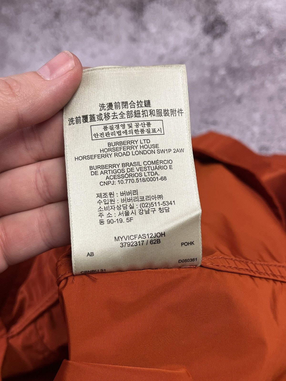 Burberry Burberry Brit Orange Trench Coat Nova Check Lightweight Size S / US 4 / IT 40 - 18 Thumbnail
