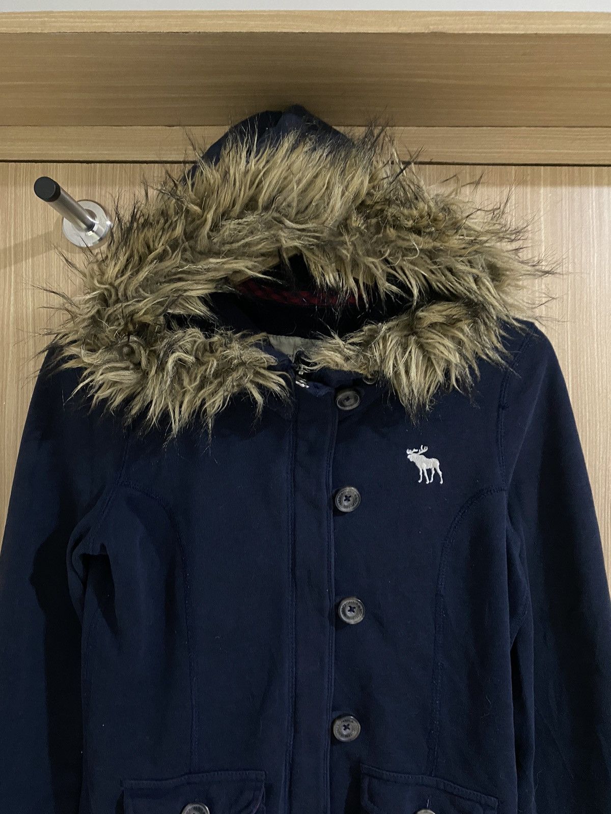 Abercrombie & Fitch Abercrombie & fitch fur zip hoodie ifsixwasnine lgb Size US S / EU 44-46 / 1 - 2 Thumbnail