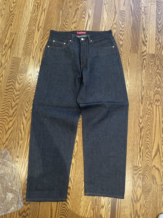 Supreme Rigid Baggy Selvedge Jean | Grailed