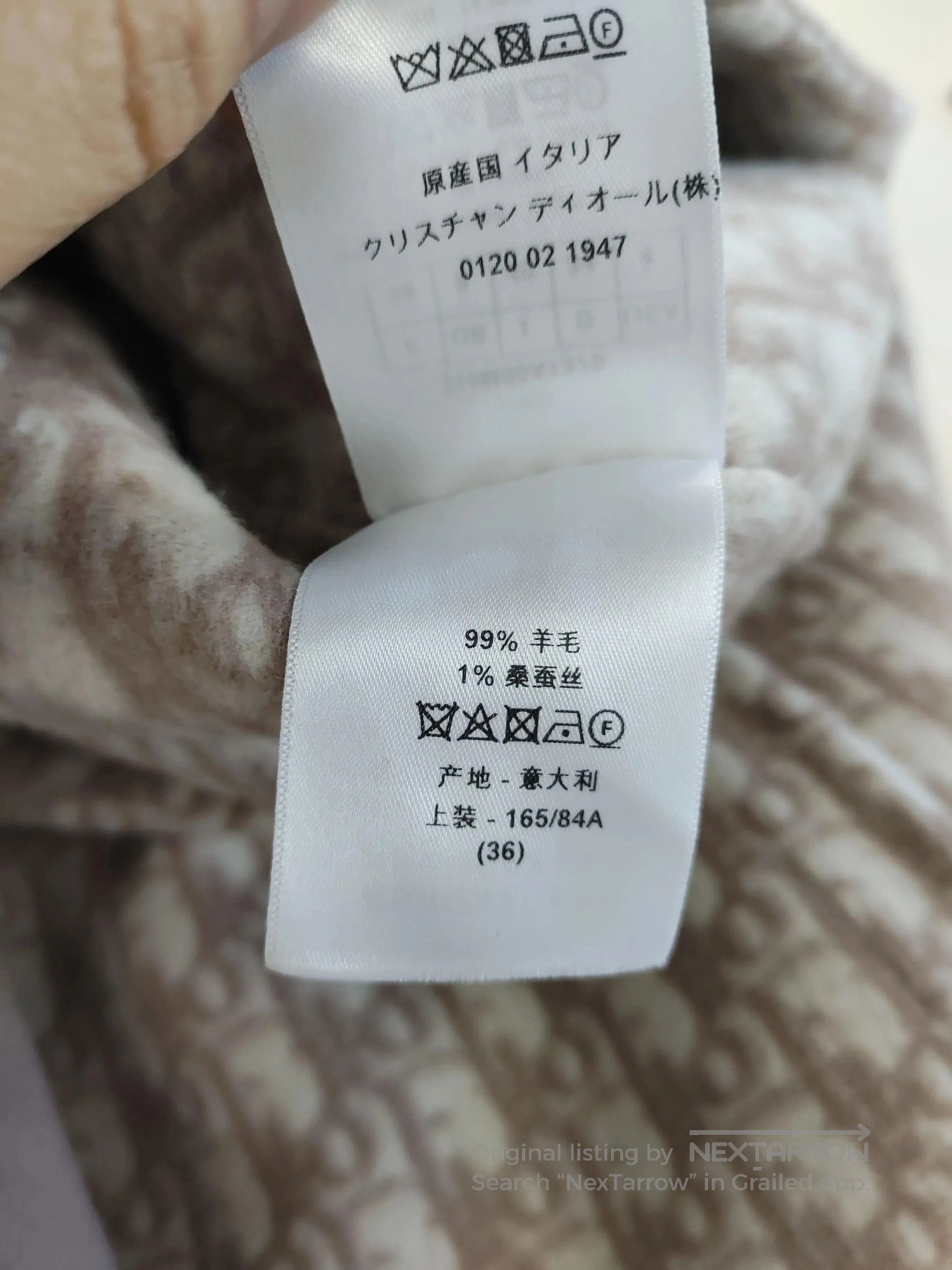 Dior pink floral double-faced wool coat. Size US S / EU 44-46 / 1 - 5 Thumbnail
