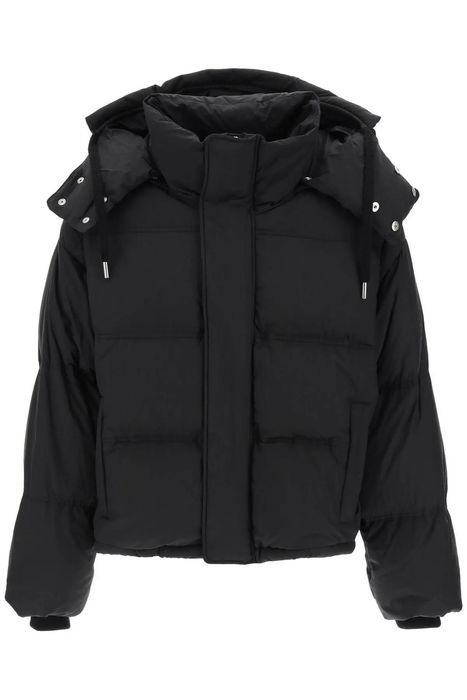 AMI o1s22i1n1023 Down Jacket in Black | Grailed