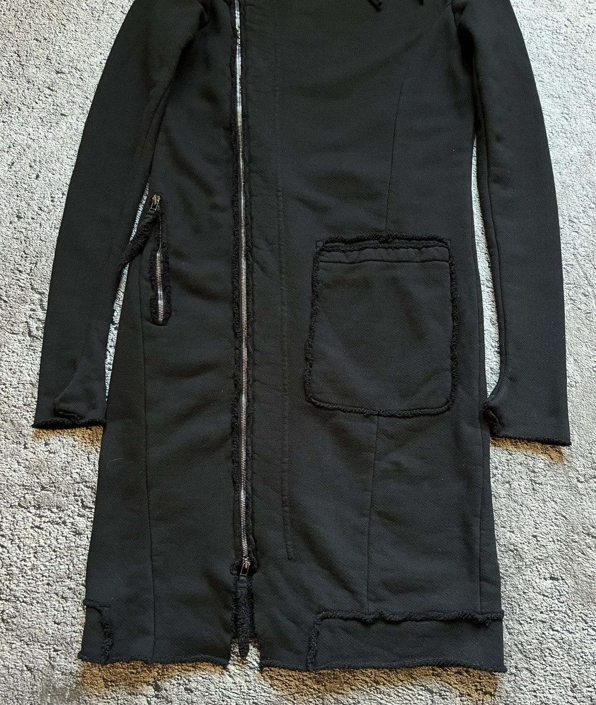 PAL OFFNER Pal Offner Asymmetric Hooded Long Jacket Size 3 (fits M-L) Size M / US 6-8 / IT 42-44 - 6 Thumbnail