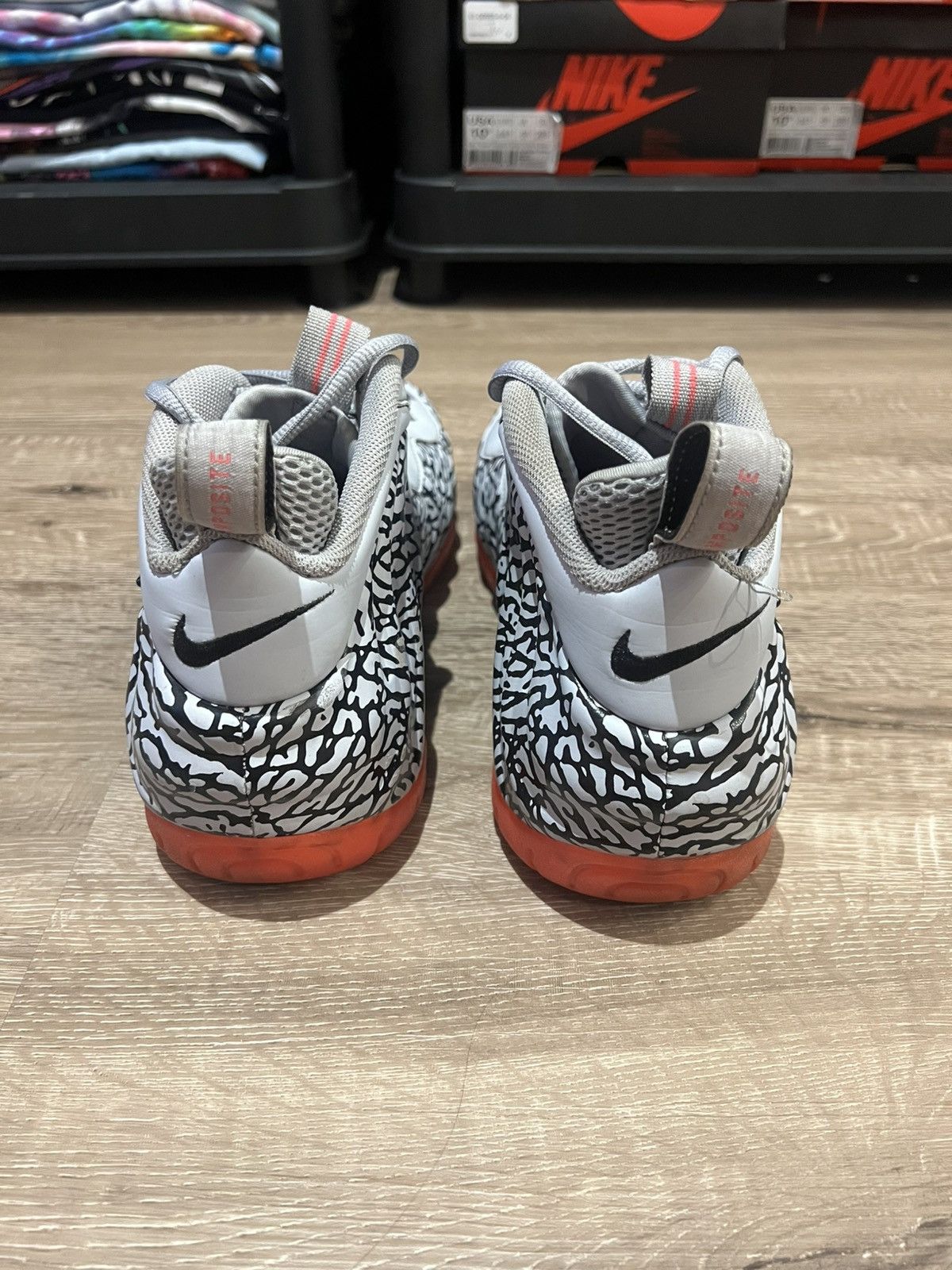 Nike Nike Air Foamposite Pro Elephant Print Size 11 616750-002 Size US 11 / EU 44 - 4 Thumbnail
