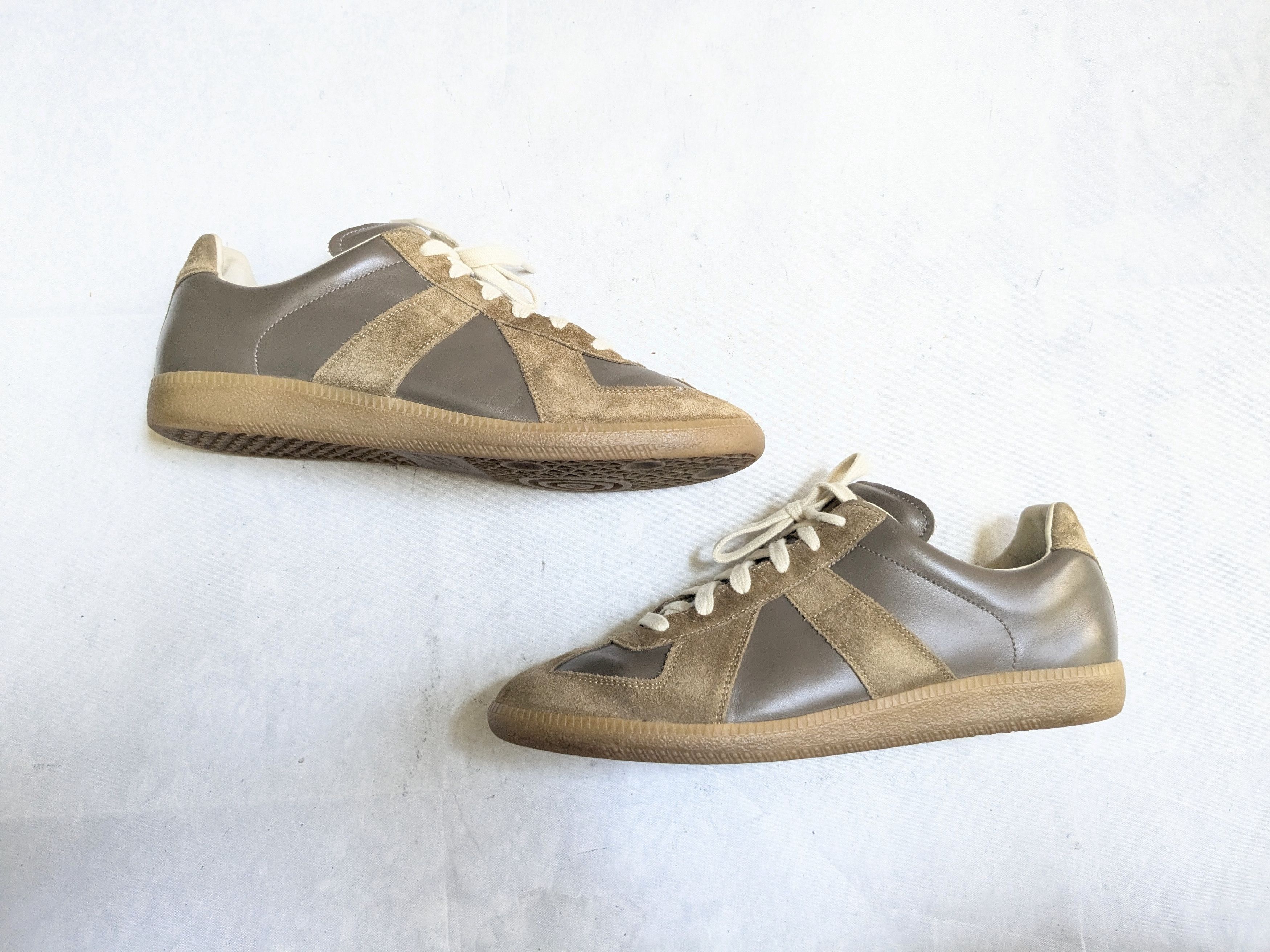 Maison Margiela Maison Margiela Replica GAT Brown 9.5 42.5 Low Tops Size US 9.5 / EU 42-43 - 1 Thumbnail
