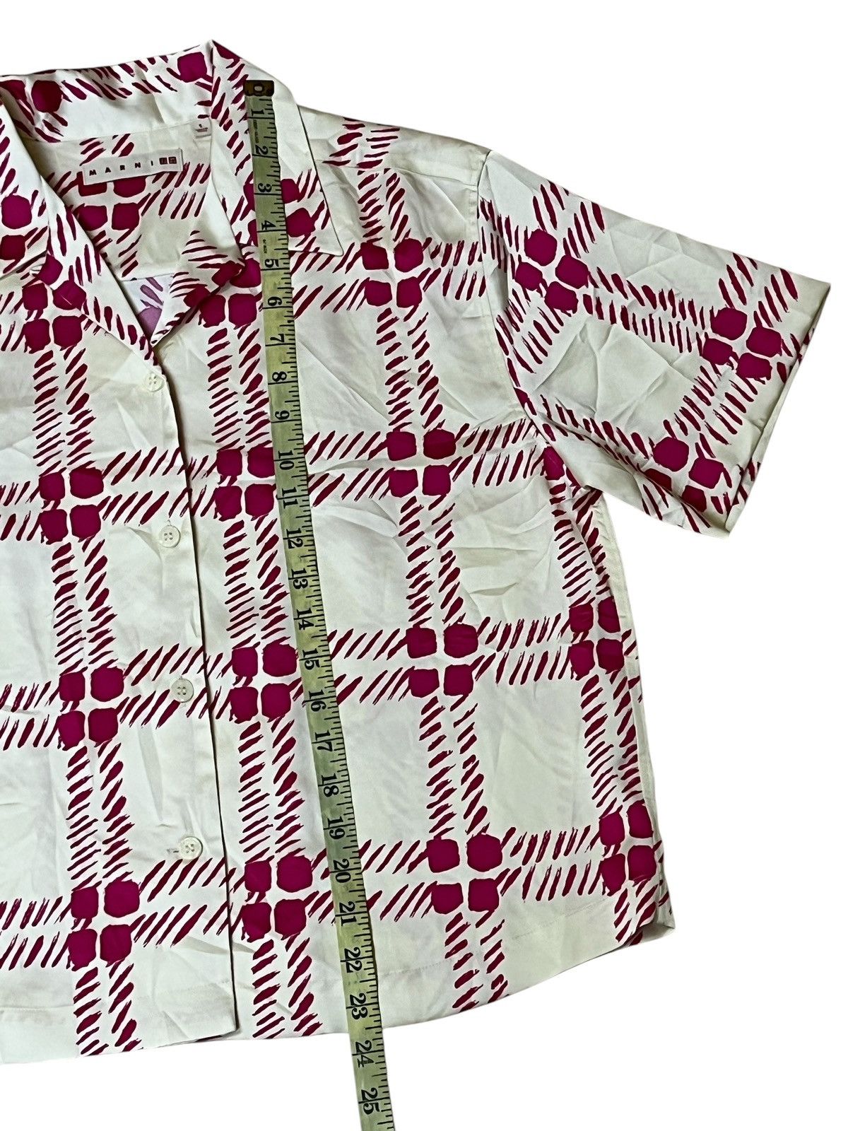 Marni × Uniqlo MARNI X UNIQLO CROPPED BUTTON UPS WOMEN SHIRT Size S / US 4 / IT 40 - 9 Thumbnail