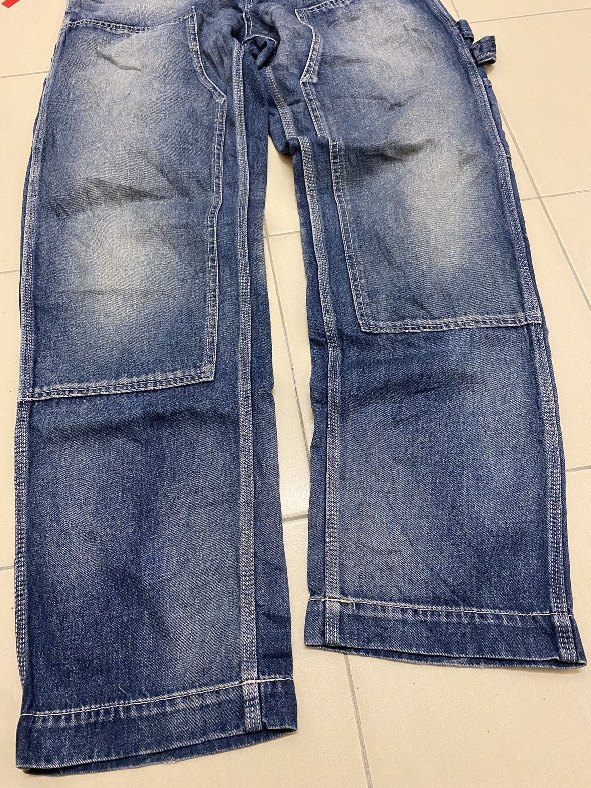 Japanese Brand CUNE Japan Double Knee Carpenter Jeans Size US 31 - 2 Thumbnail