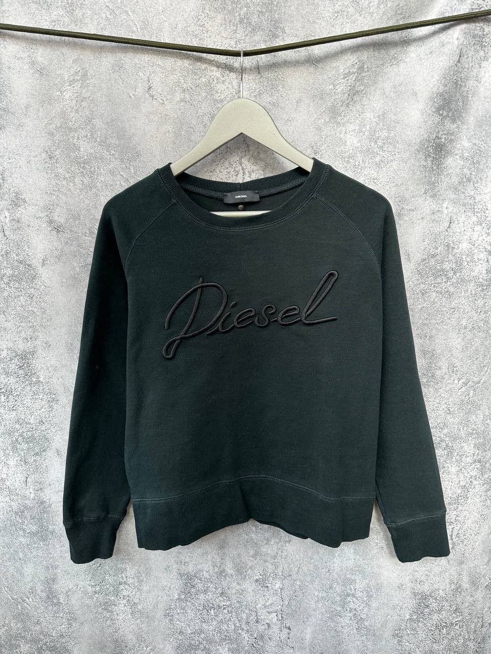 Diesel Diesel Big Embroidered Logo Sweatshirt Crew Neck Size US S / EU 44-46 / 1 - 2 Thumbnail