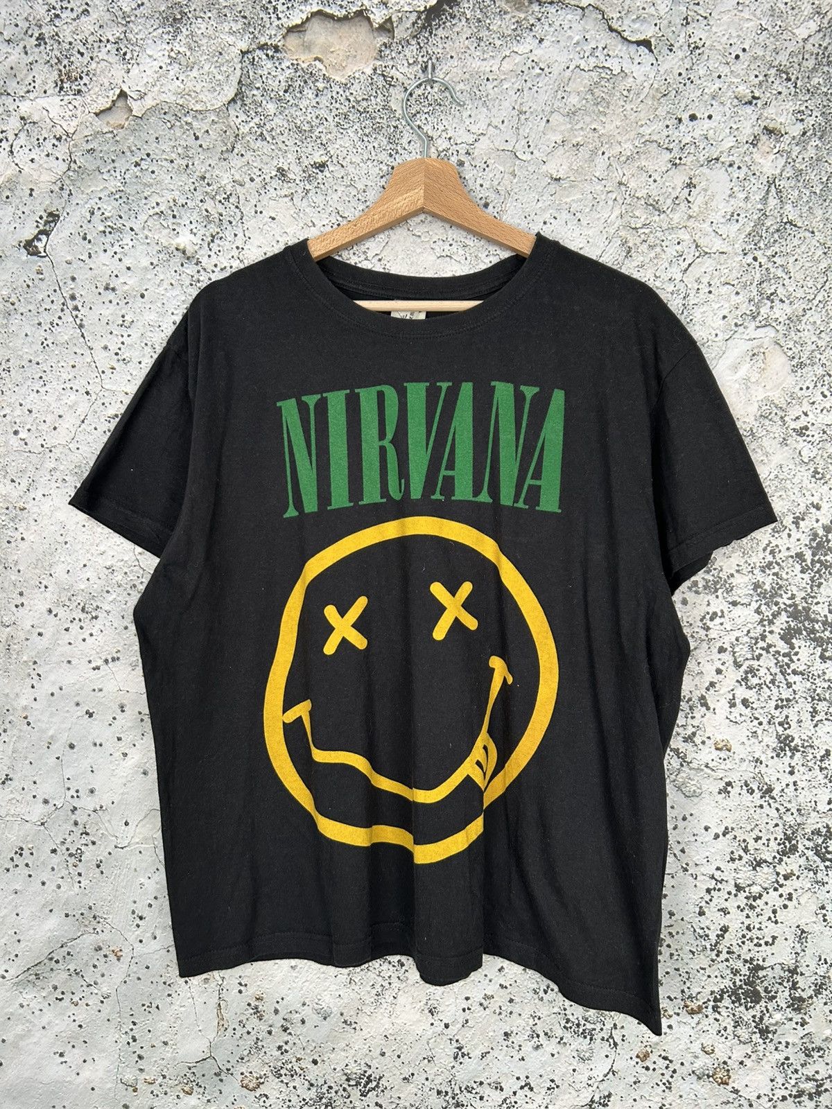 Band Tees Nirvana Rock Band Tee Kurt Cobain Vintage Streetwear Boxy Size US L / EU 52-54 / 3 - 1 Thumbnail