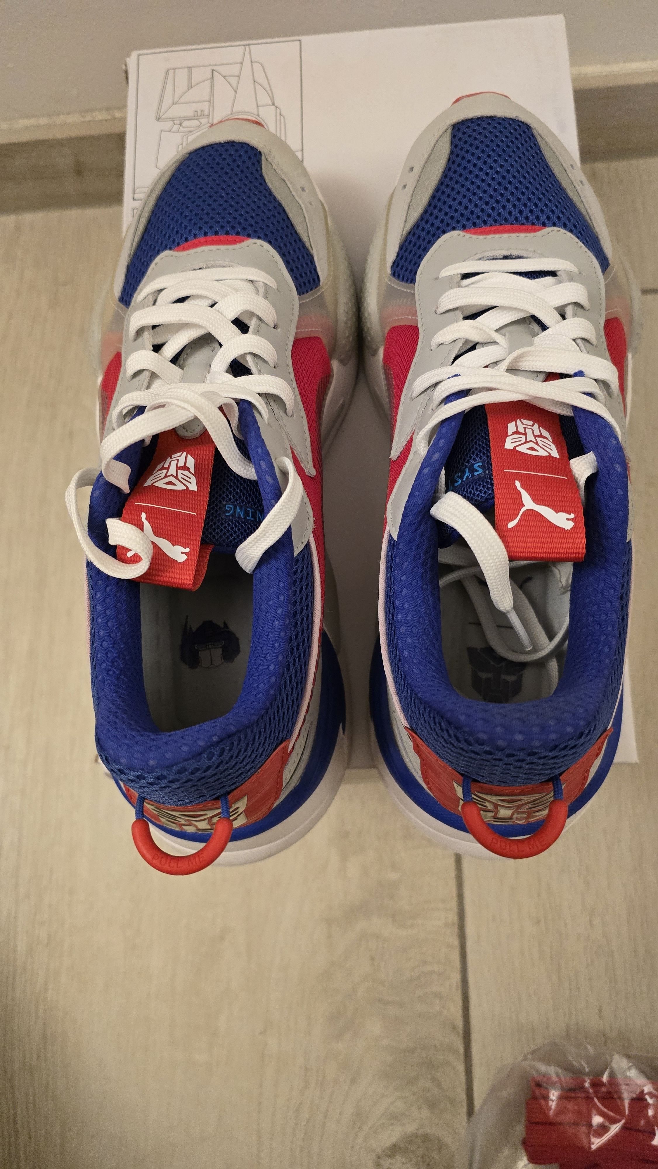 Puma × Transformers RS-X x Transformers Optimus Size US 10.5 / EU 43-44 - 4 Thumbnail