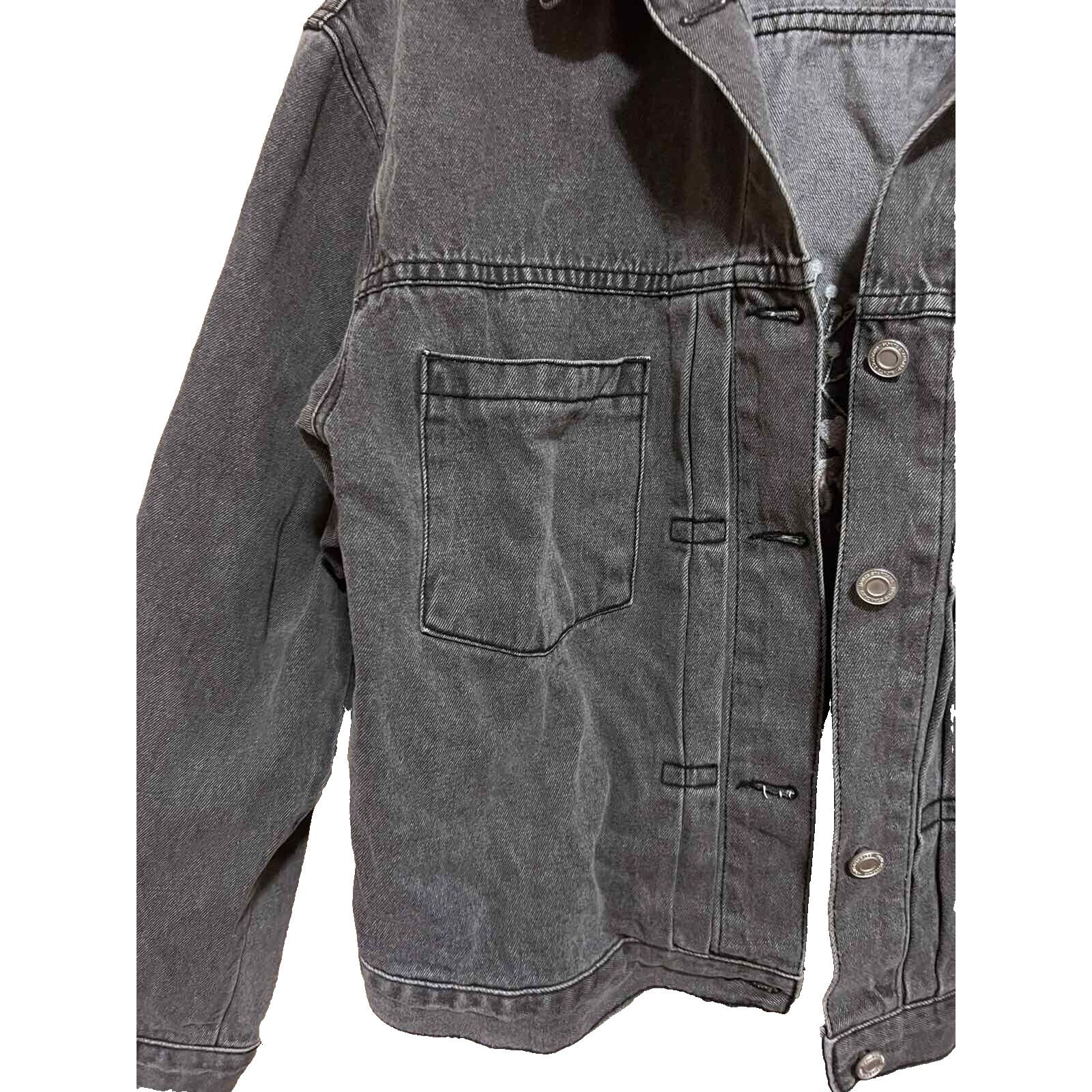 Montage MONTS MERELY Denim Korean jacket embroidered Size S A000224 Size S / US 4 / IT 40 - 3 Thumbnail