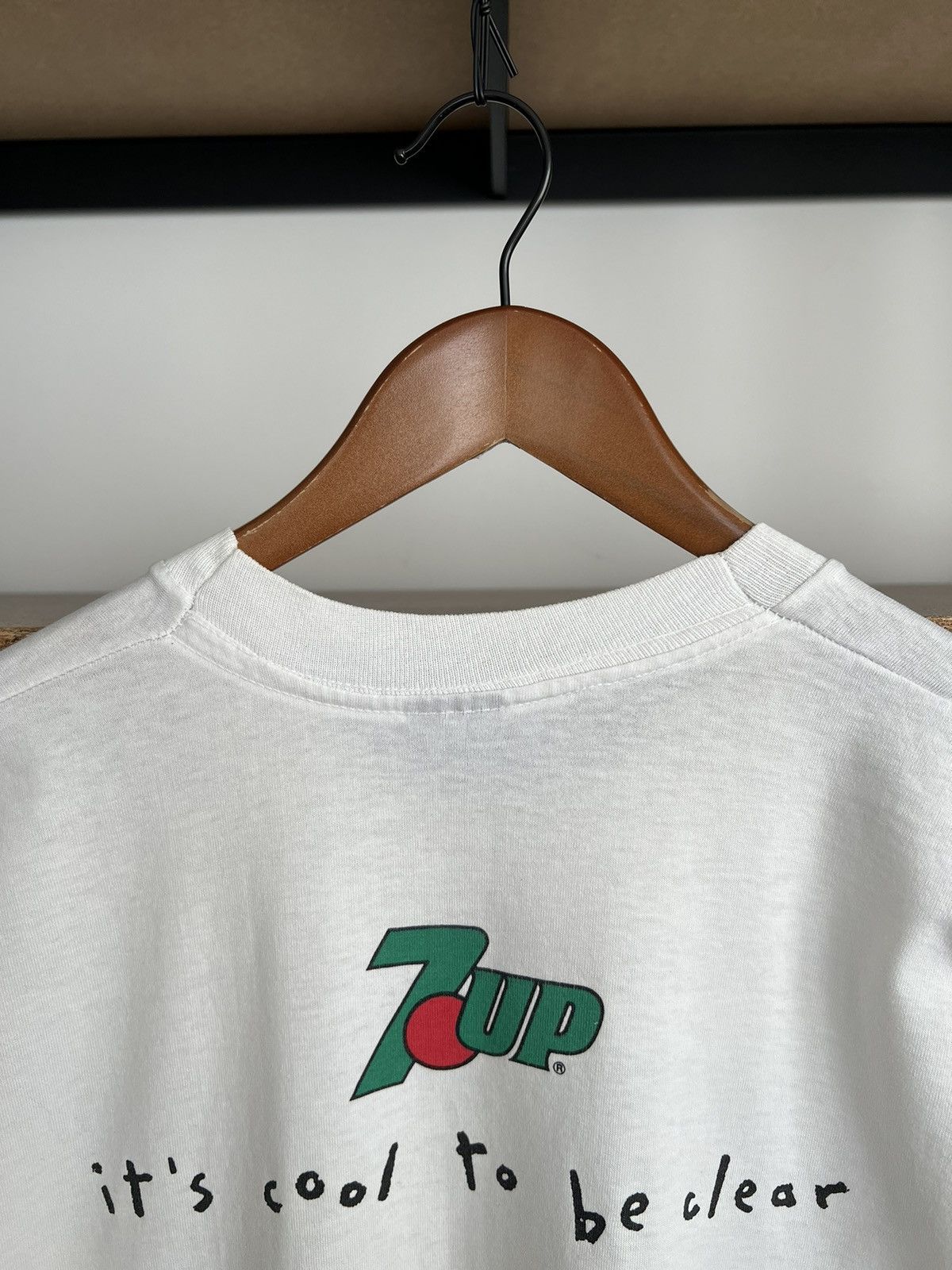 Cartoon Network Vintage 1985 Fido Dido 7up Promo Cartoon 80s White T-shirt Size US L / EU 52-54 / 3 - 17 Thumbnail