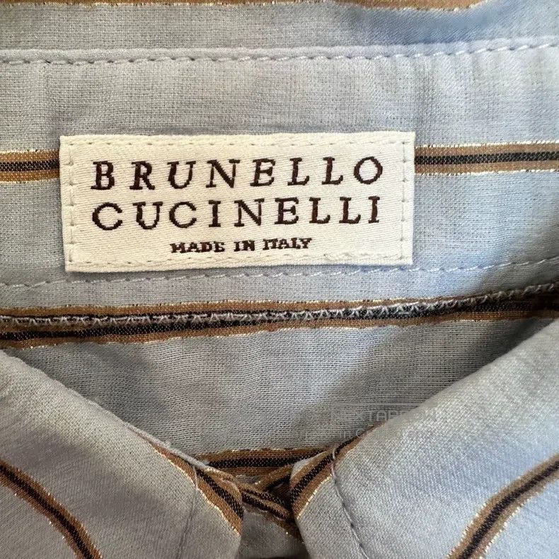 Brunello Cucinelli Brunello Cucinelli Striped shirt Size XS / US 0-2 / IT 36-38 - 5 Thumbnail