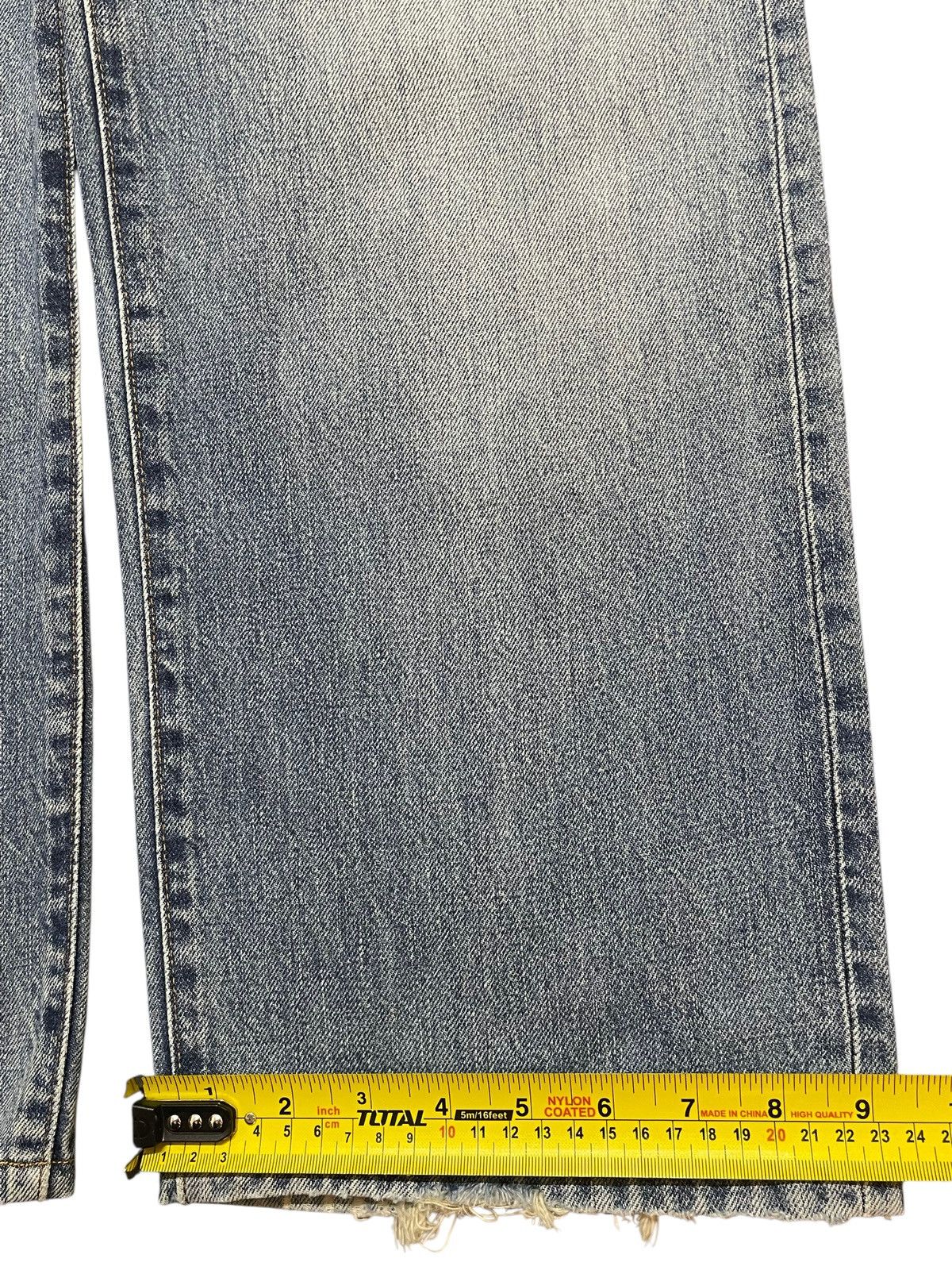 Wrangler Vintage Y2K Wrangler Faded Wash Whiskers Wide Leg Baggy Jean Size US 30 / EU 46 - 17 Thumbnail