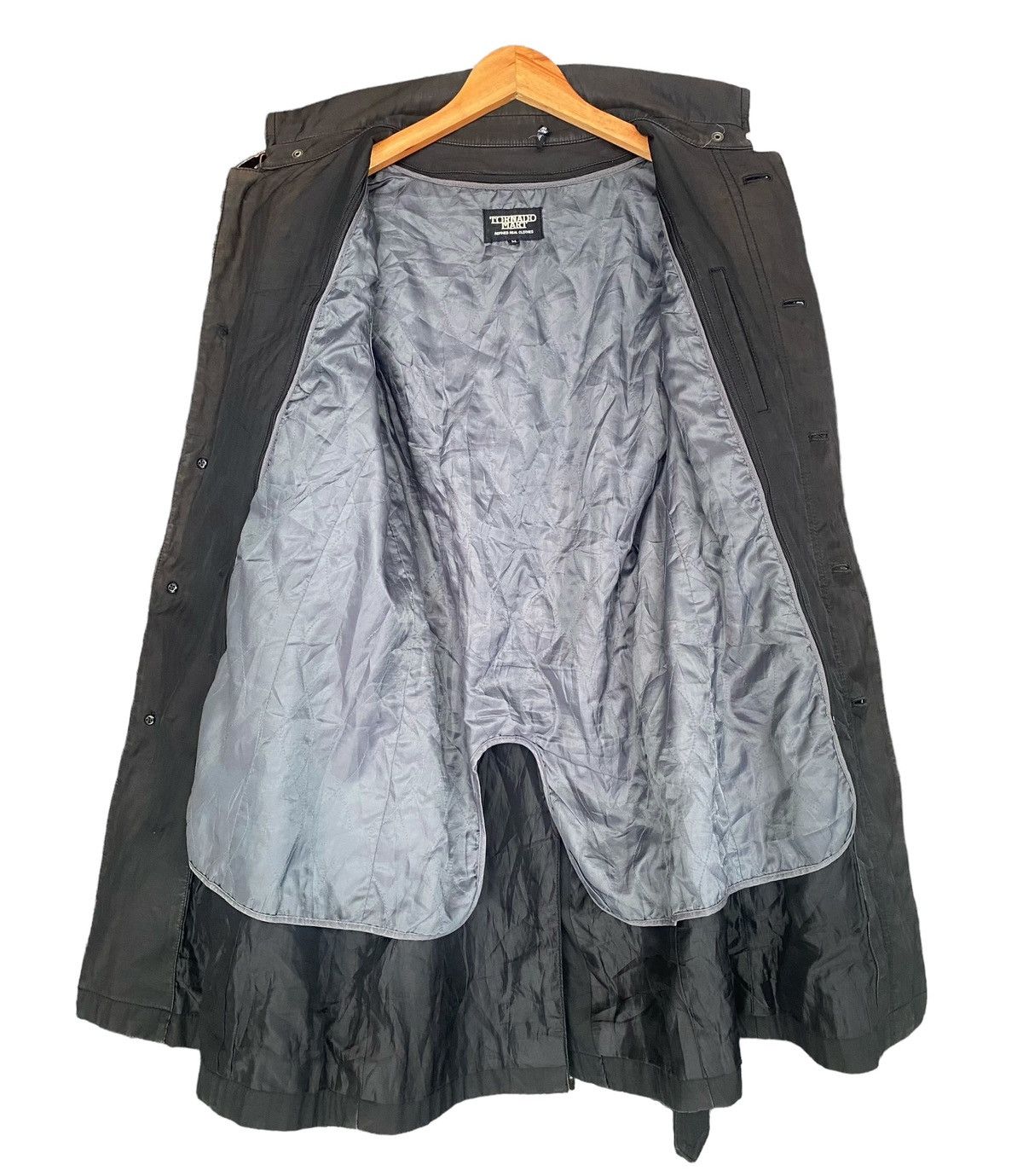 Tornado Mart Rare TORNADO MART Sun Faded Long Coat Button sz M Size US M / EU 48-50 / 2 - 11 Thumbnail