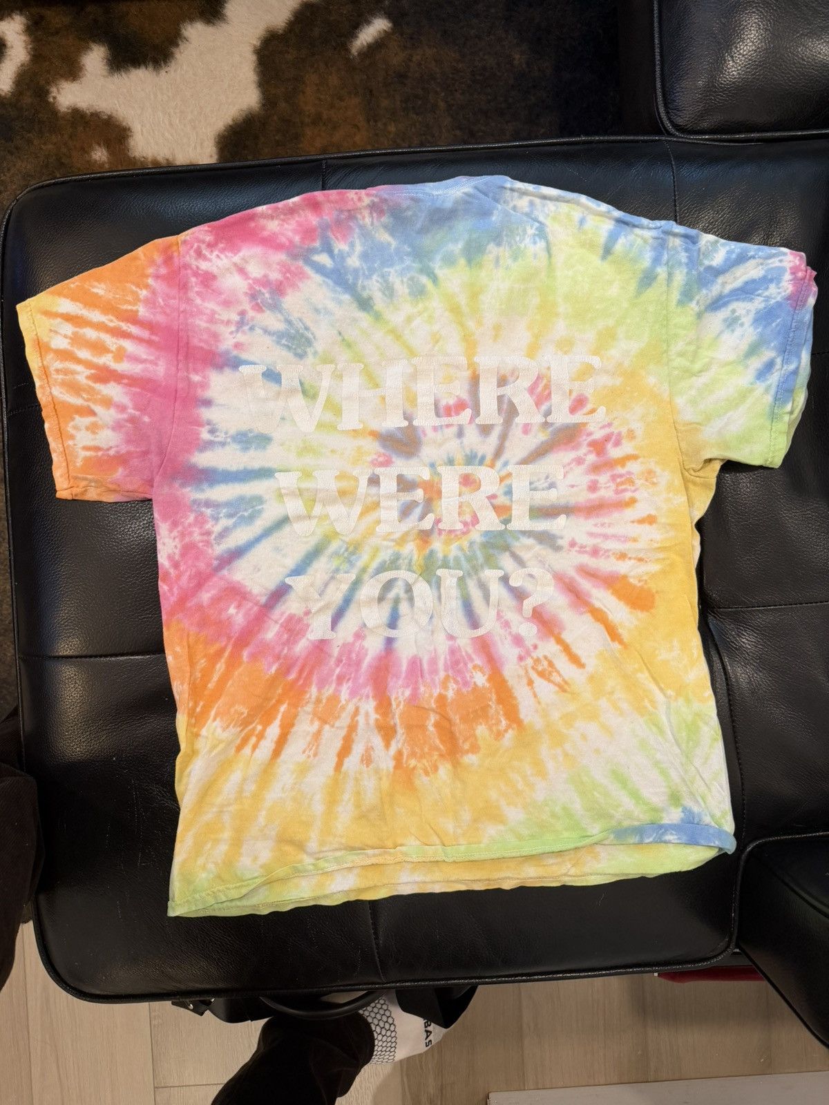 Travis Scott Astroworld Merch “I went to astroworld” tie dye shirt Size US L / EU 52-54 / 3 - 2 Thumbnail