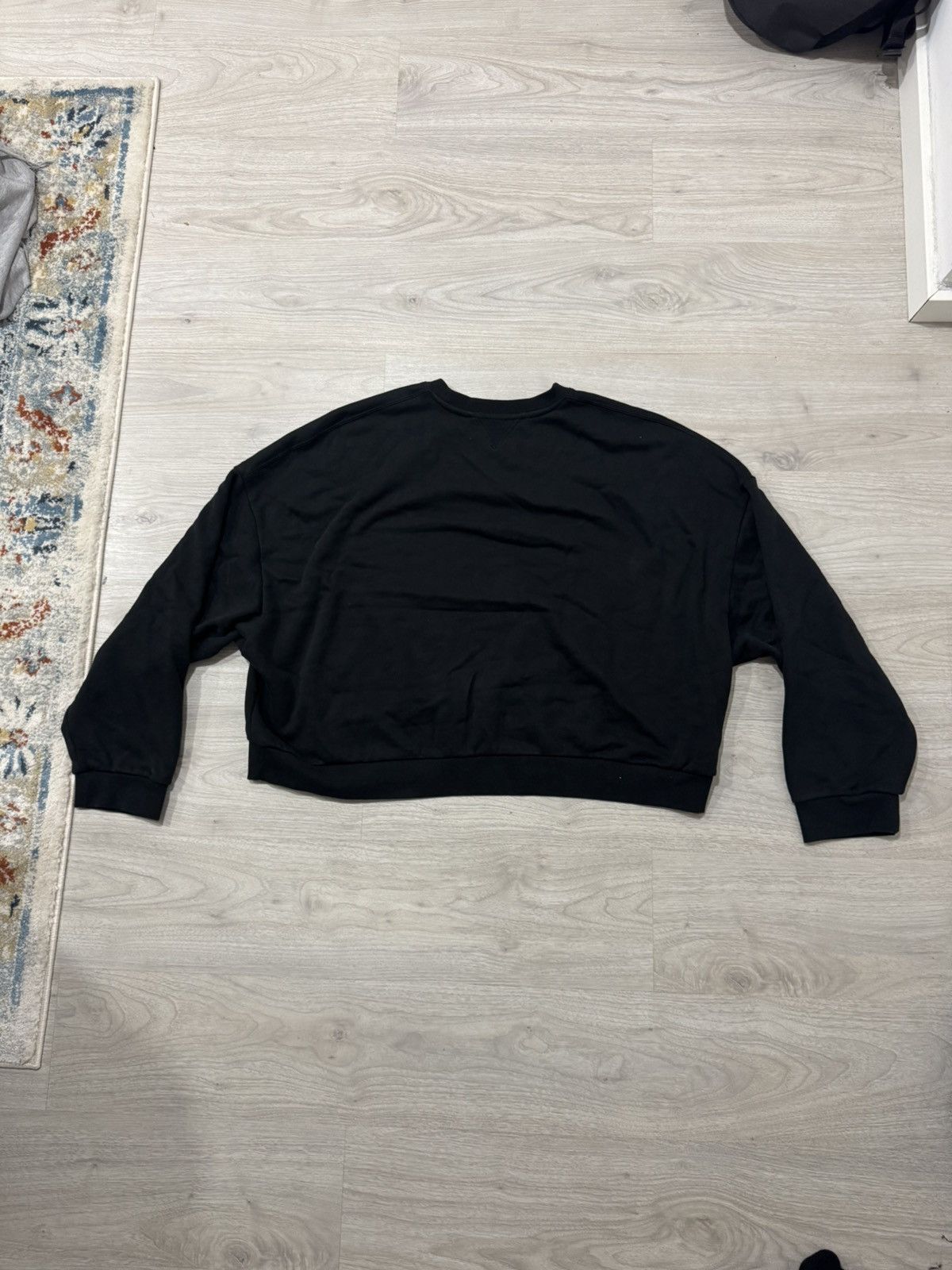 Entire Studios Entire Studios Black Cropped Sweater Size US XL / EU 56 / 4 - 5 Thumbnail