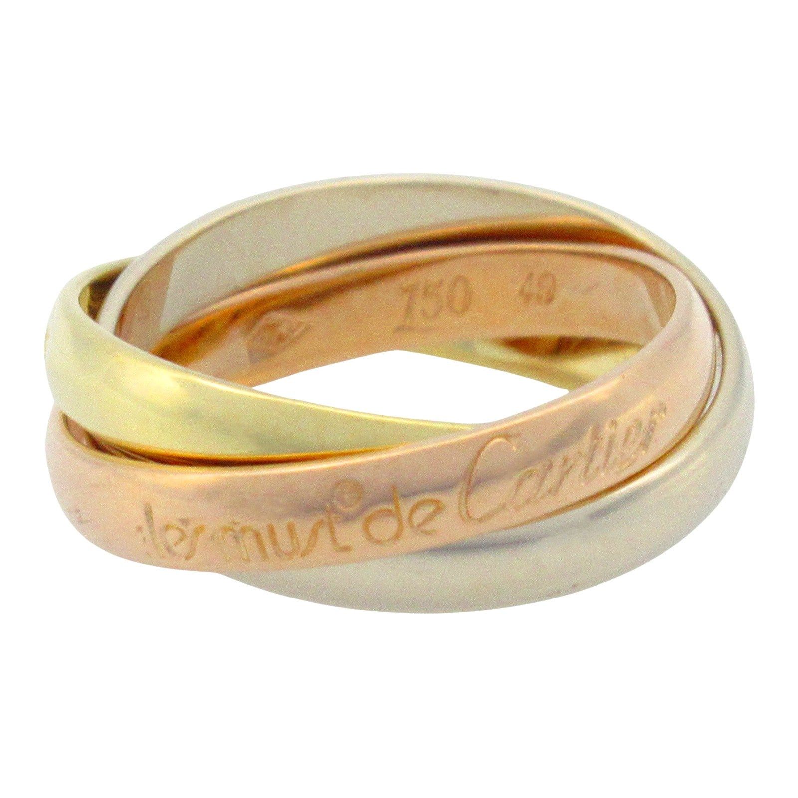 Cartier Cartier Trinity Ring K18 (Yellow Gold) K18Wg (White K18Pg (Pink Gold Size ONE SIZE - 1 Thumbnail