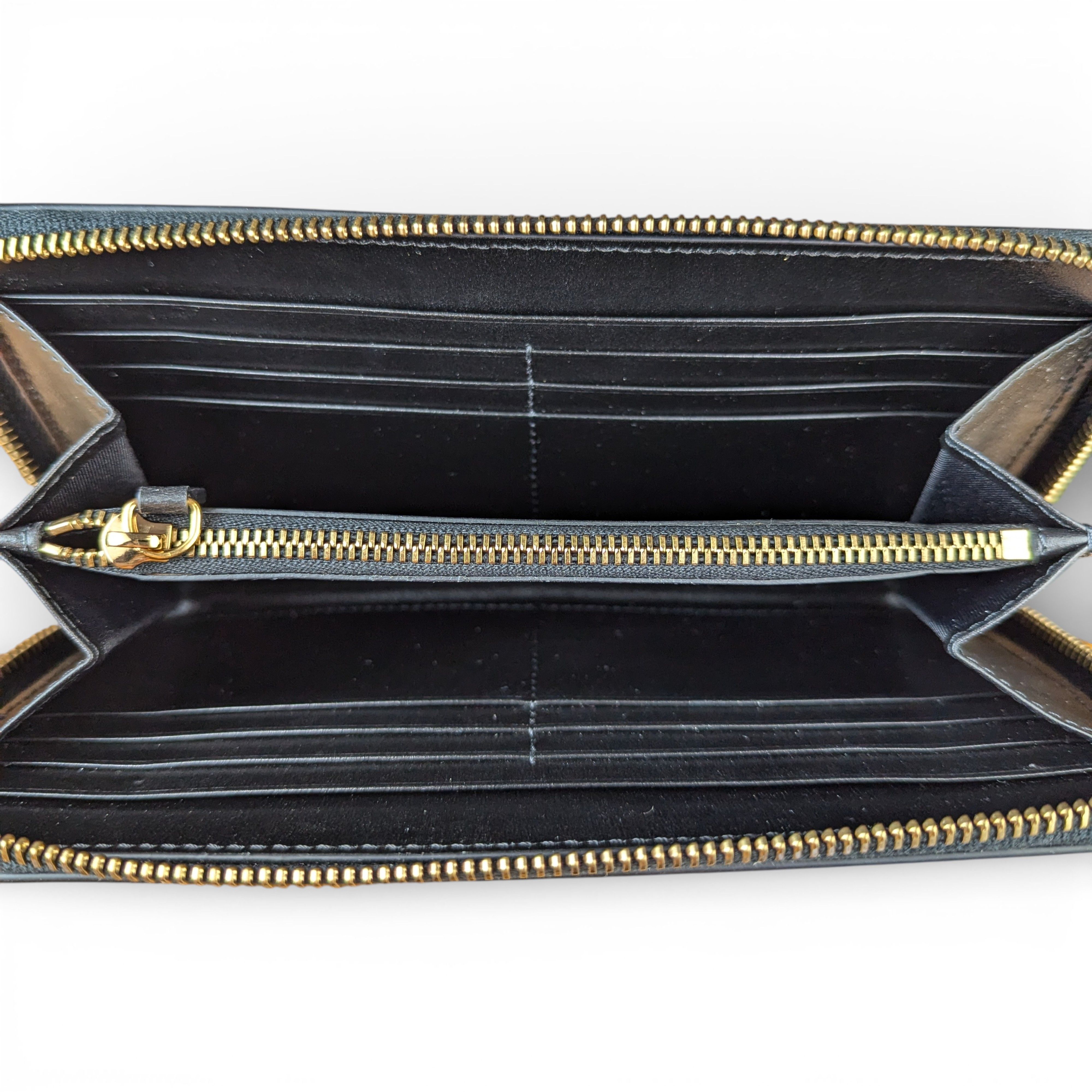 Versace VERSACE LA GRECA Long Leather Wallet Size ONE SIZE - 7 Thumbnail