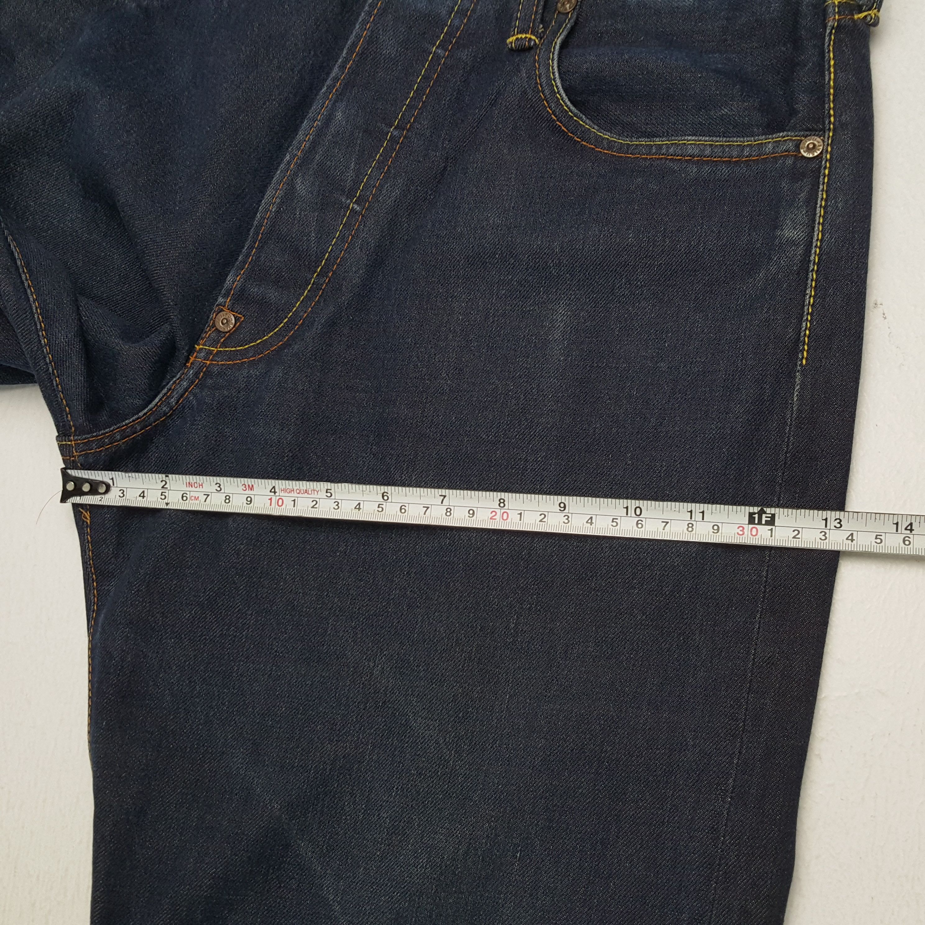 Evisu EVISU Japanese Brand Streetwear Fashion Rare Design Jeans Size US 31 - 9 Thumbnail