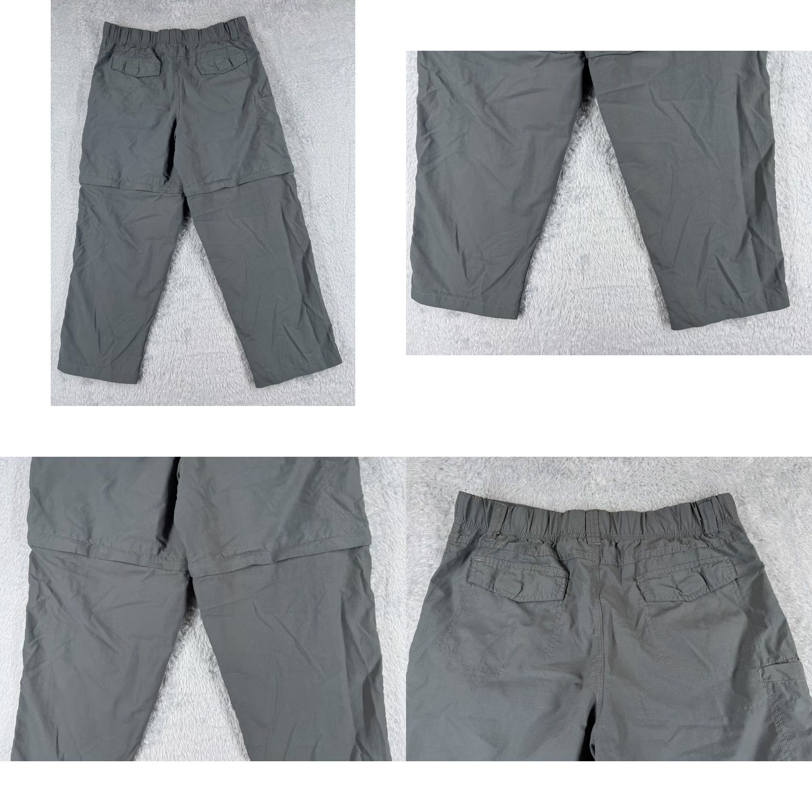 Vintage Stillwater Supply Co Pants Men 30 Gray Convertible Cargo 100% Nylon 34x24 Pants Size US 30 / EU 46 - 9 Thumbnail