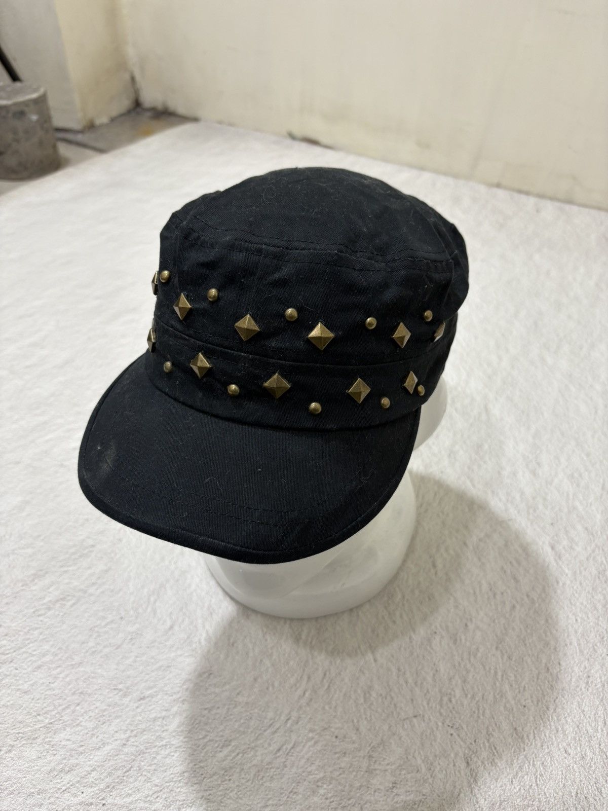 If Six Was Nine 2000s Cadet hat studet gothic y2k style Size ONE SIZE - 2 Thumbnail