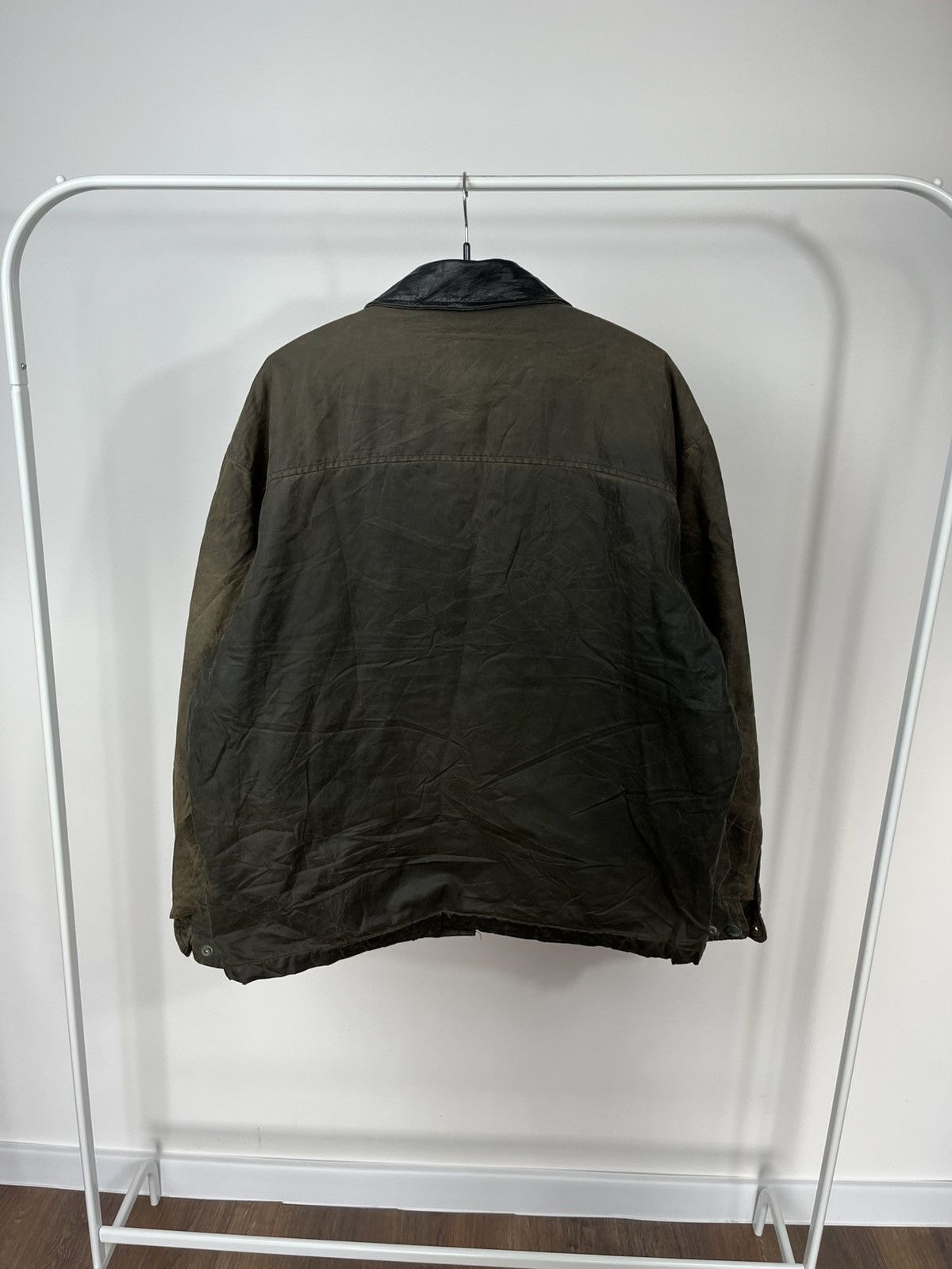 Other Vintage Redwood Waxed Jacket Distressed Leather Collar XL Size US XL / EU 56 / 4 - 15 Thumbnail