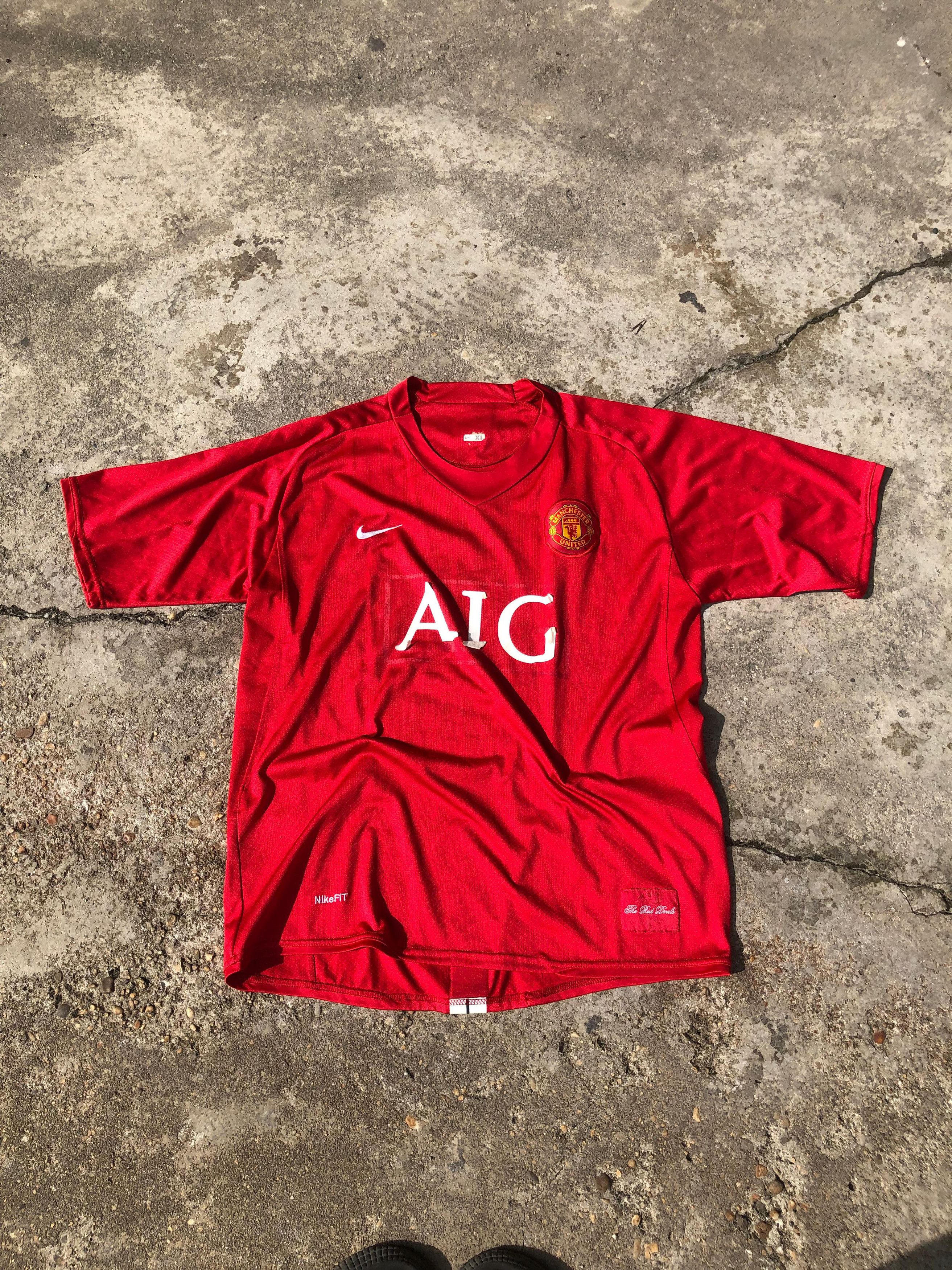 Nike Vintage Jersey Manchester United Ronaldo Era Size US XL / EU 56 / 4 - 1 Thumbnail