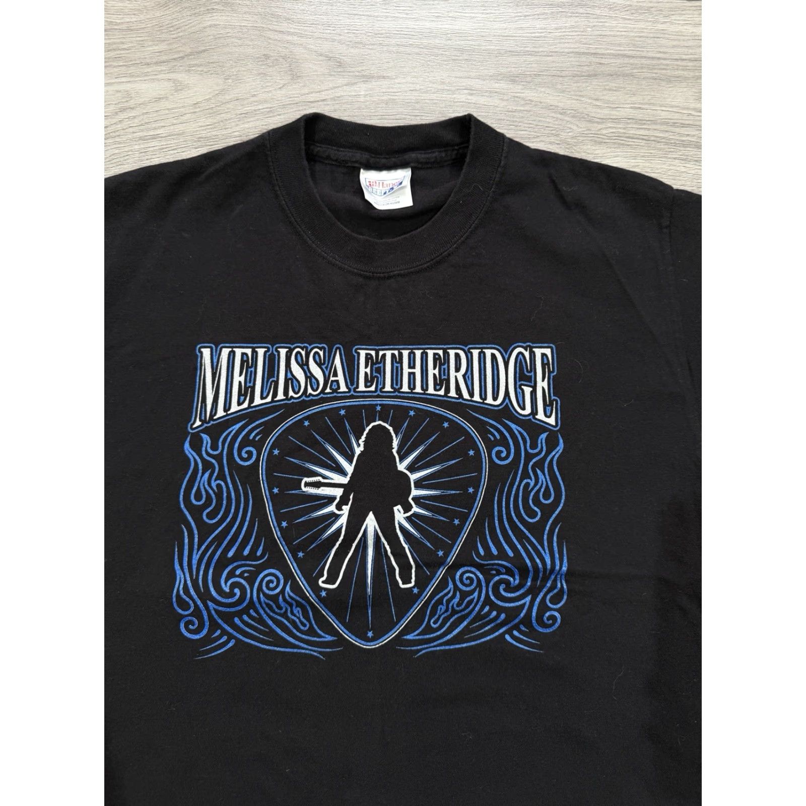 Hanes VINTAGE Hanes T-Shirt Black Adult M Melissa Etheridge Band Rock Music Shirts Unisex Mens Womens Size US M / EU 48-50 / 2 - 4 Thumbnail