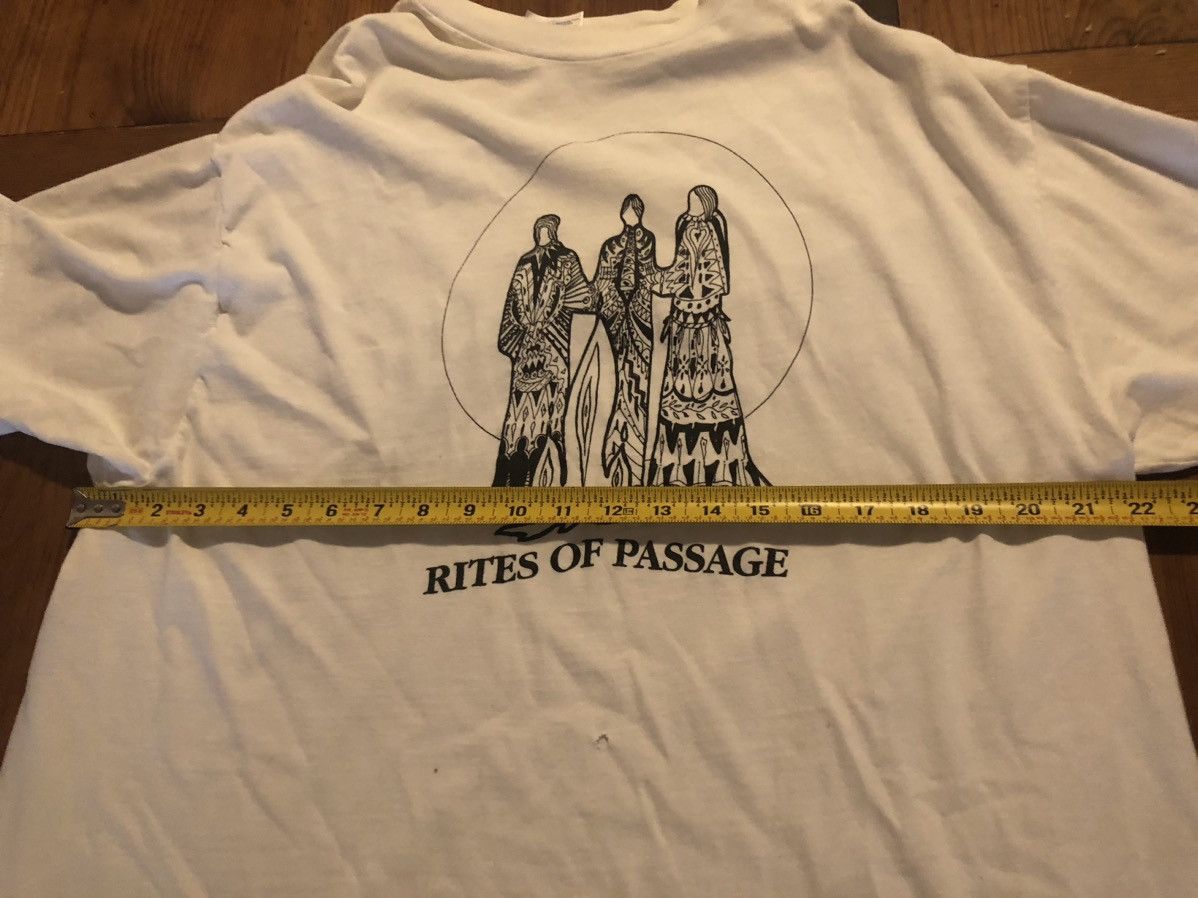Vintage Vintage 1993 “Rites of Passage” T Shirt S/XL Size US XL / EU 56 / 4 - 7 Thumbnail