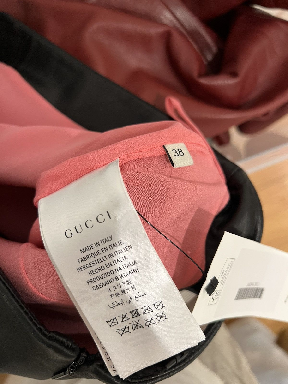 Gucci Gucci Resort 2017 Leather Mini Skirt Size 27" / US 4 / IT 40 - 6 Thumbnail