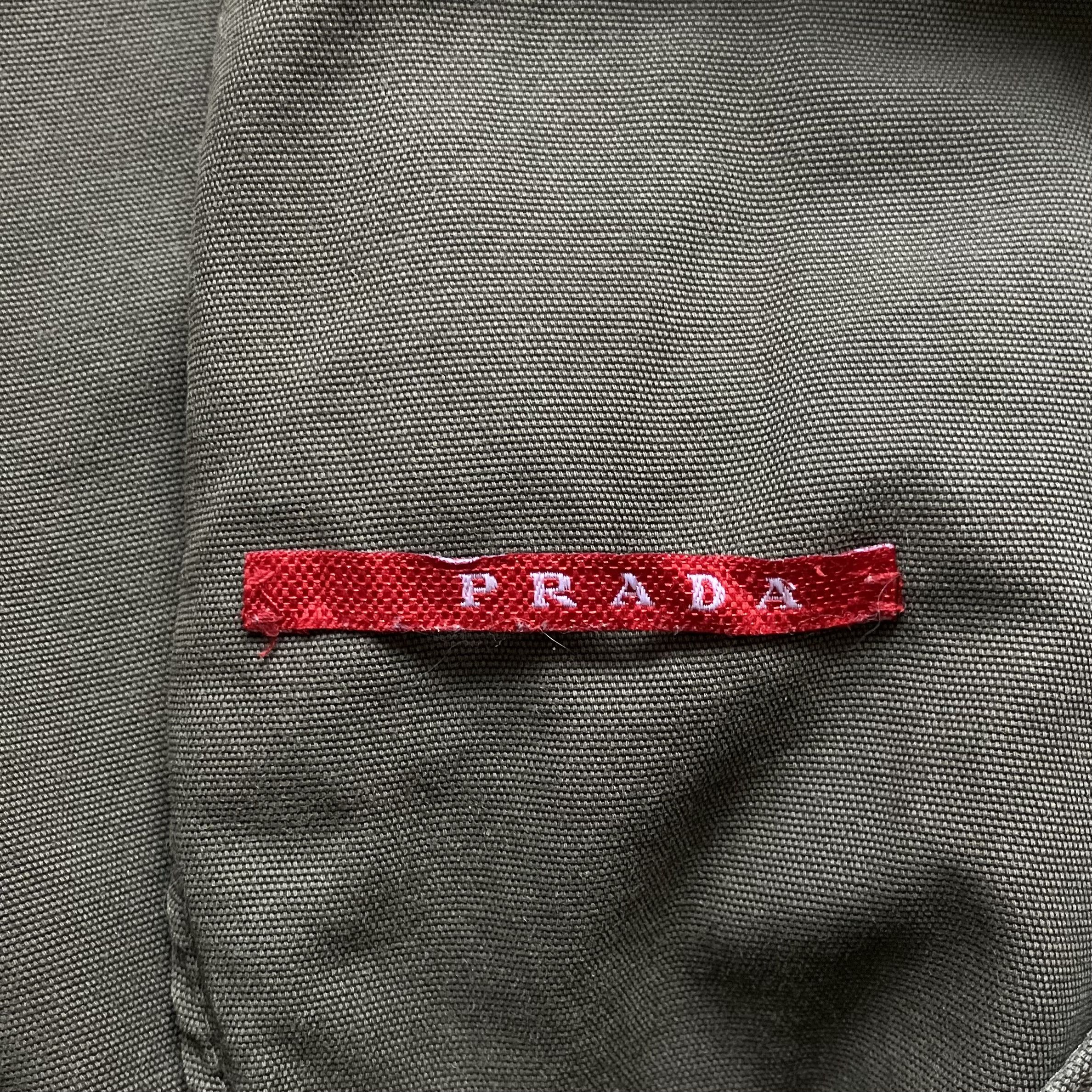 Prada Prada early 2000's green military blazer jackets Size US S / EU 44-46 / 1 - 6 Thumbnail