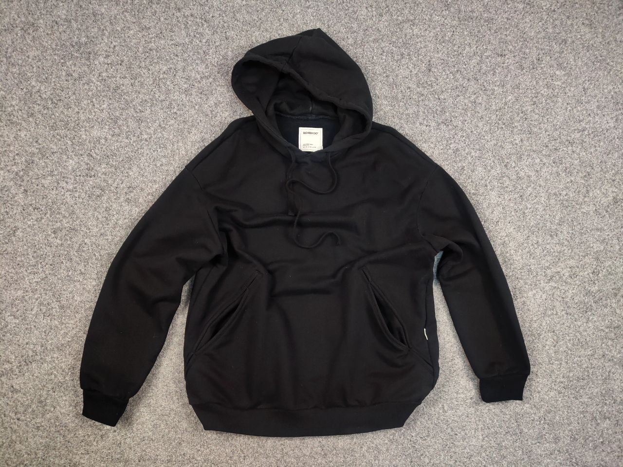 Japanese Brand Bohrhoo Japanese Oversized Black Hooded Avant Garde Size US S / EU 44-46 / 1 - 13 Thumbnail
