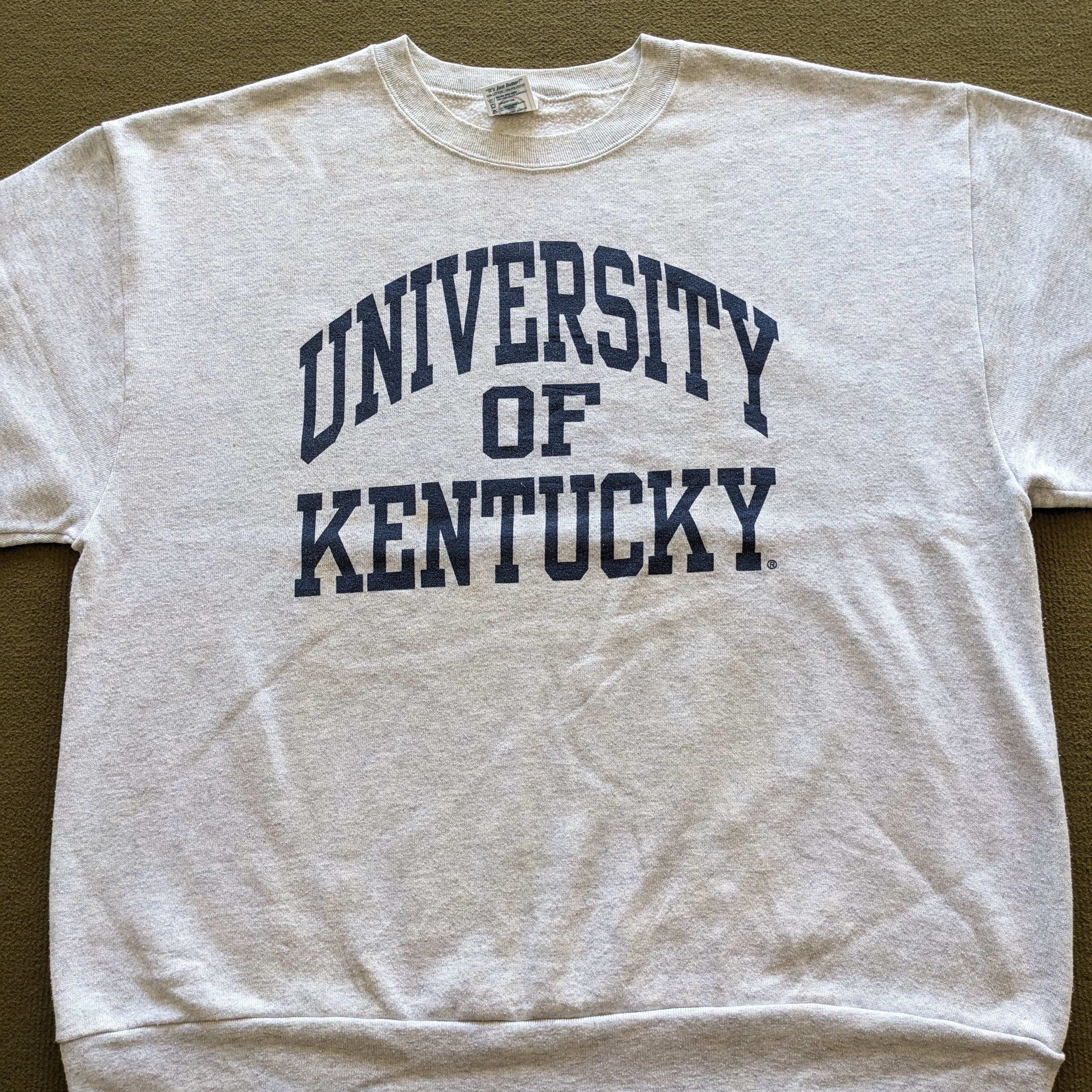 Japanese Brand Vintage University Of Kentucky Crewneck Sweatshirt Size US XL / EU 56 / 4 - 2 Thumbnail