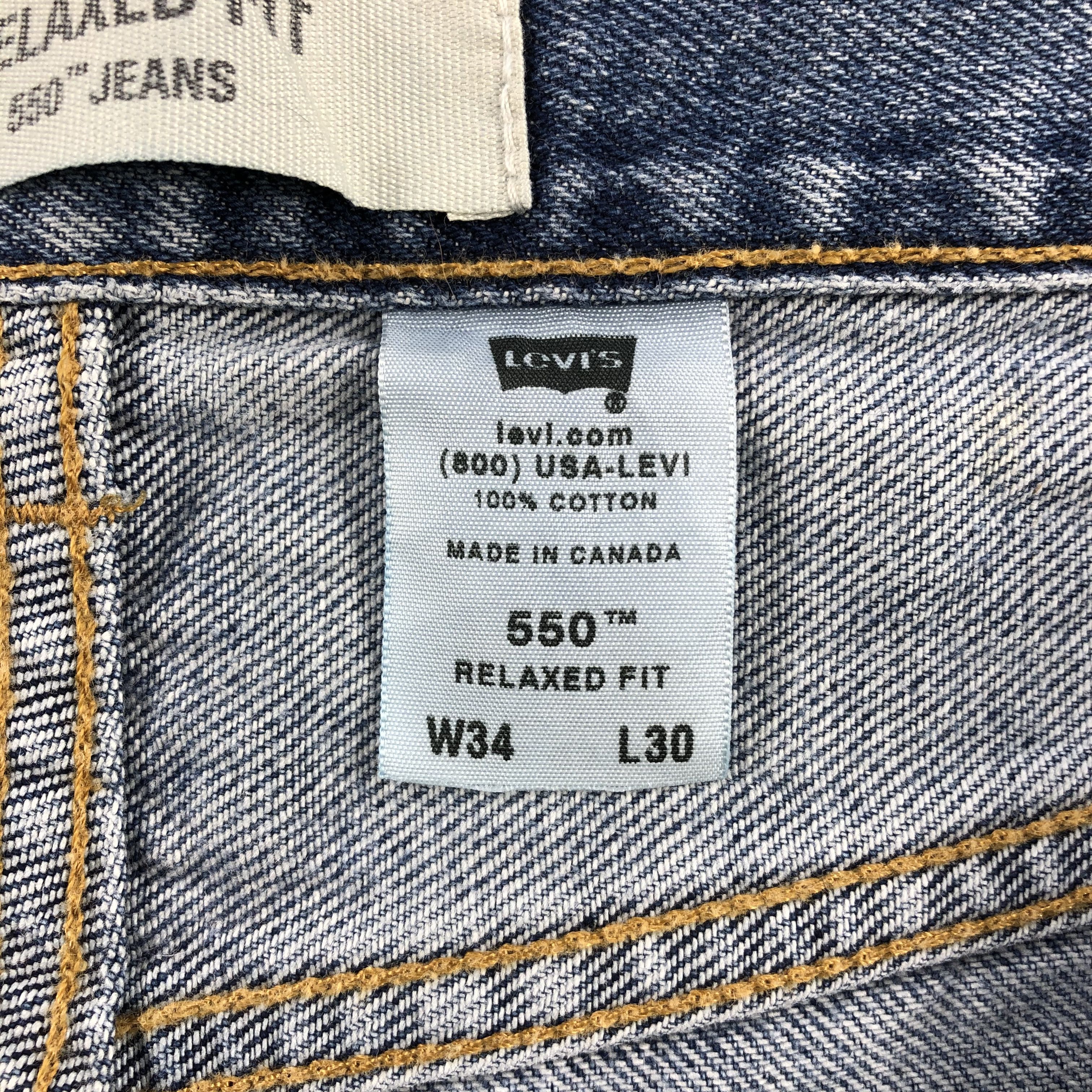 Levi's × Vintage Vintage Levis 550 Jeans-JM1320 Size US 34 / EU 50 - 9 Thumbnail