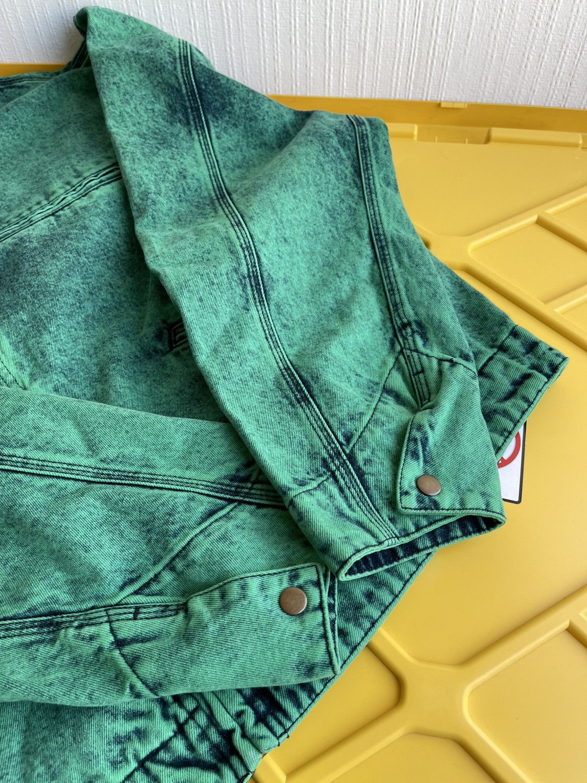 Willy Chavarria WILLY CHAVARRIA DOWNTOWN OVER GREEN DENIM SET Size US M / EU 48-50 / 2 - 5 Thumbnail