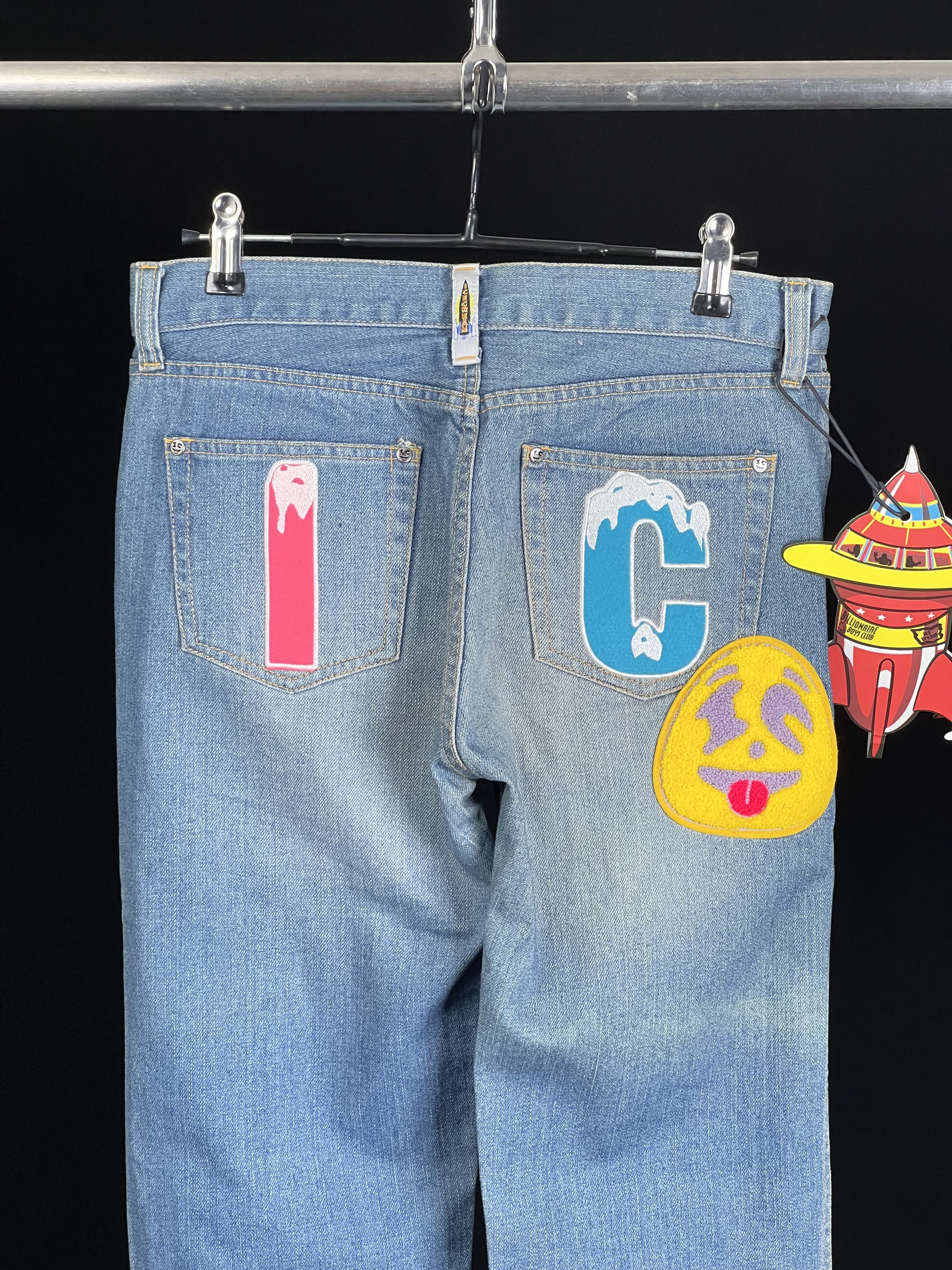 Icecream Brand New*Light Wash Embroidered Jeans Size XS Size US 28 / EU 44 - 7 Thumbnail