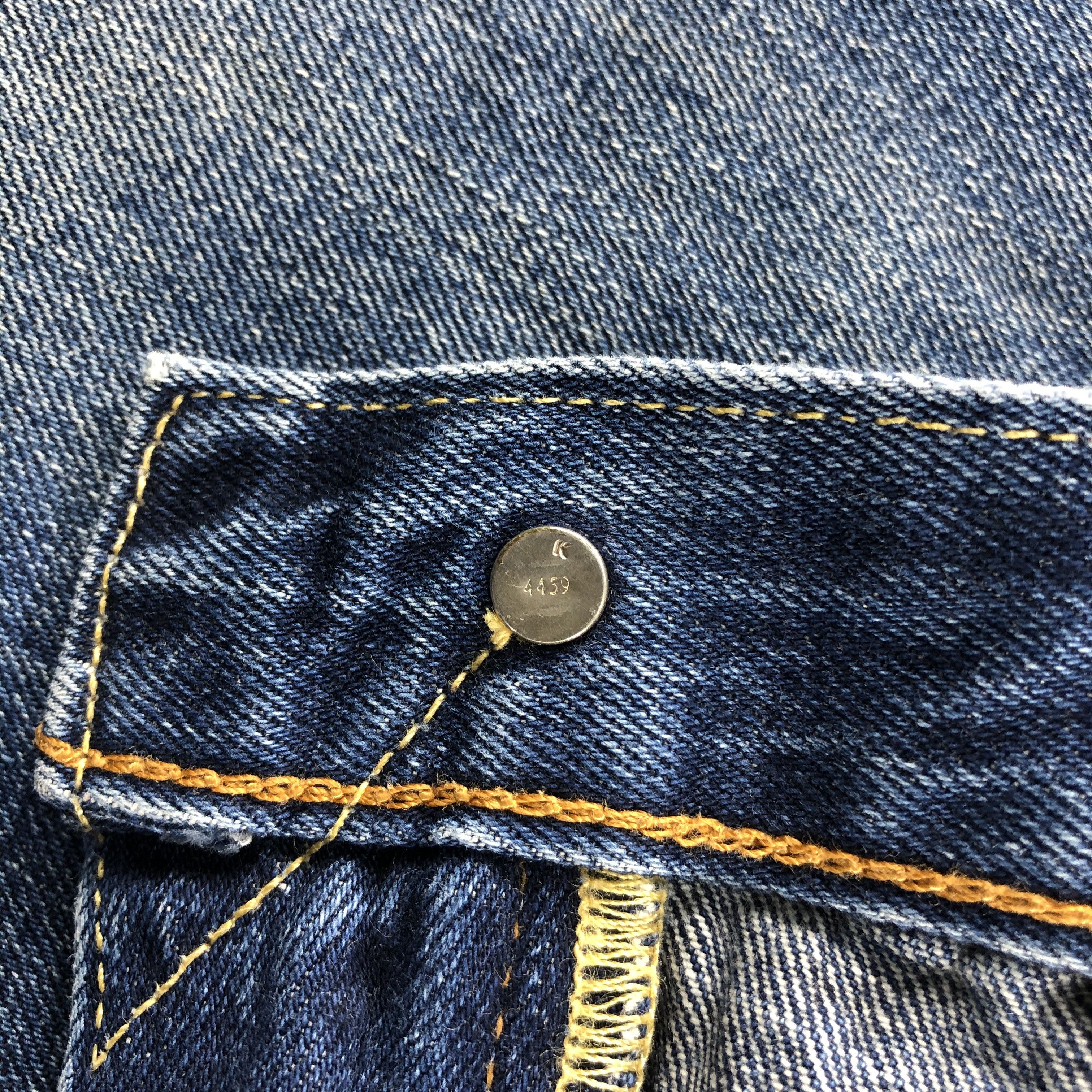 Levi's Vintage Blue Wash Levis 503 Jeans-J1914 Size US 33 - 12 Thumbnail