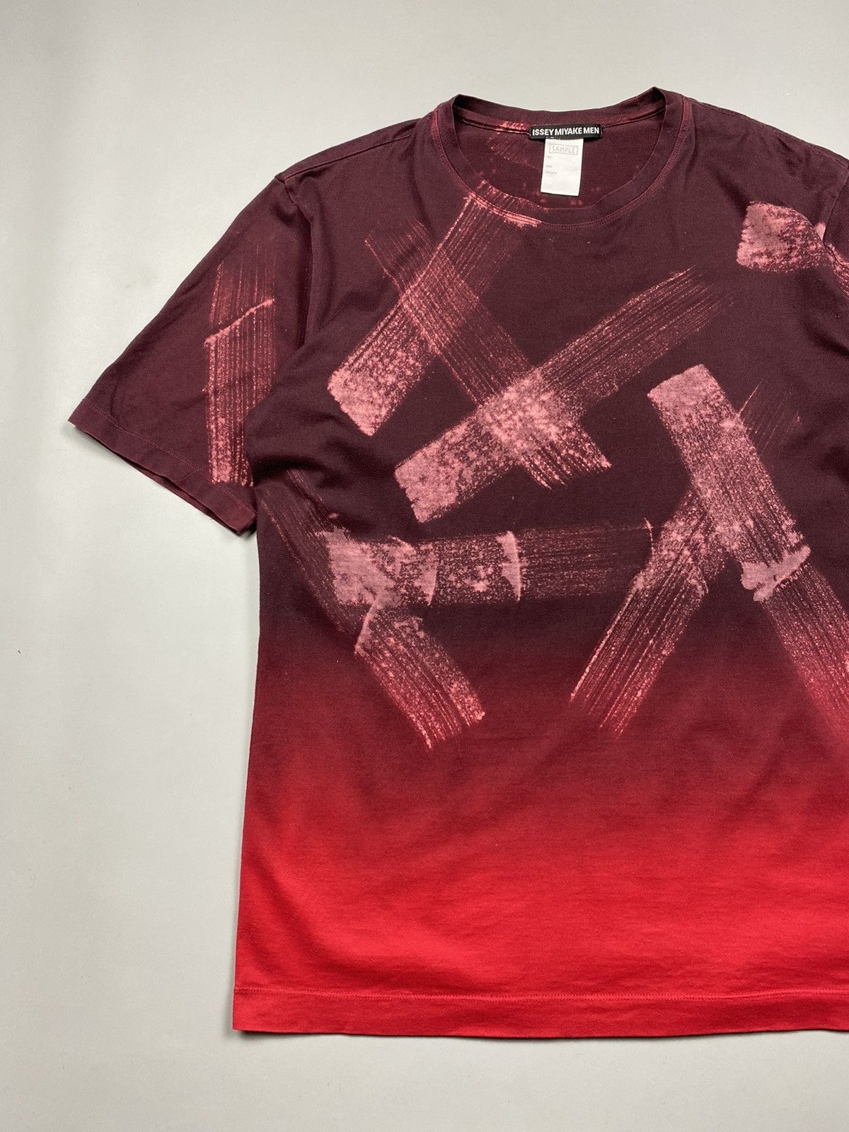 Issey Miyake Issey Miyake Men painted vintage sample t shirt size M/L Size US M / EU 48-50 / 2 - 6 Thumbnail