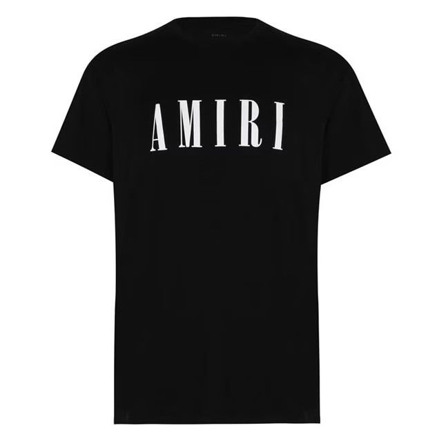 image of Amiri O1G2R1Mq0324 T-Shirt In Black, Men's (Size Small)