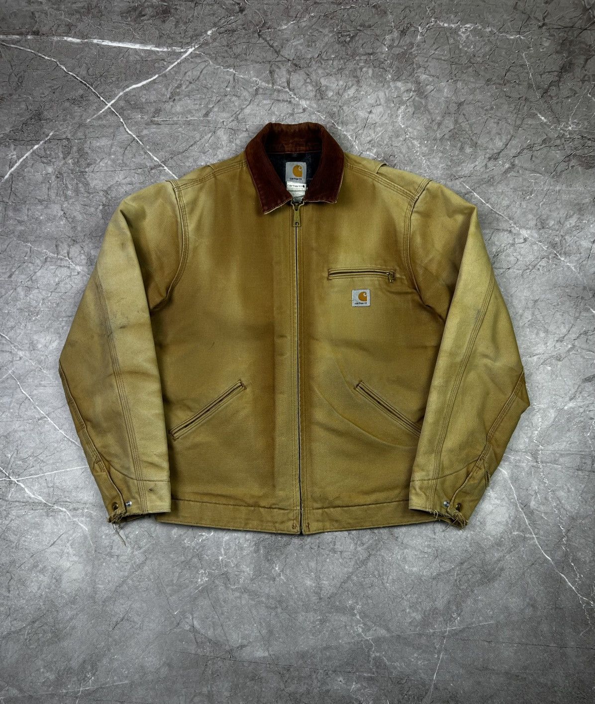 Carhartt Carhartt Active Jacket Faded Distressed Work Bomber 90s Size US M / EU 48-50 / 2 - 1 Thumbnail