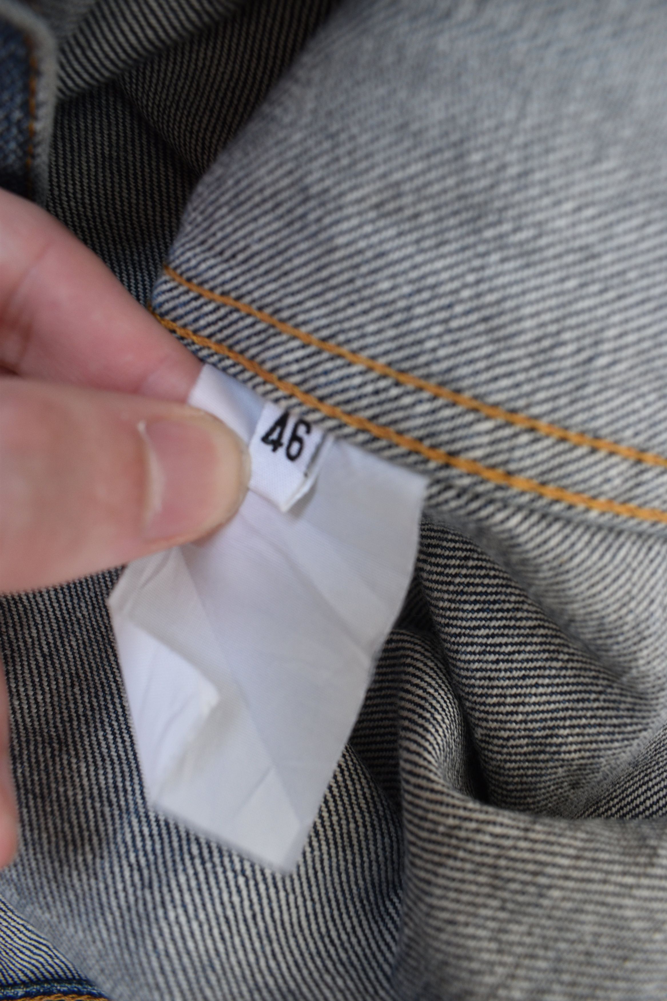 Helmut Lang Helmut Lang 1998 Type 2 Two Big Pocket Denim Jacket Size US S / EU 44-46 / 1 - 4 Thumbnail