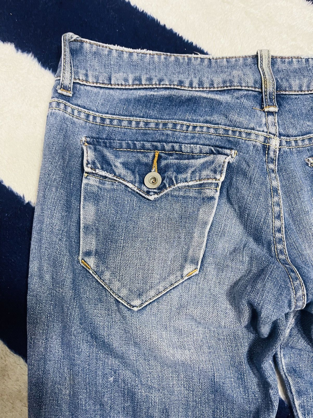 Japanese Brand Archieves Distressed Jeans (16) Size 30" / US 8 / IT 44 - 5 Thumbnail