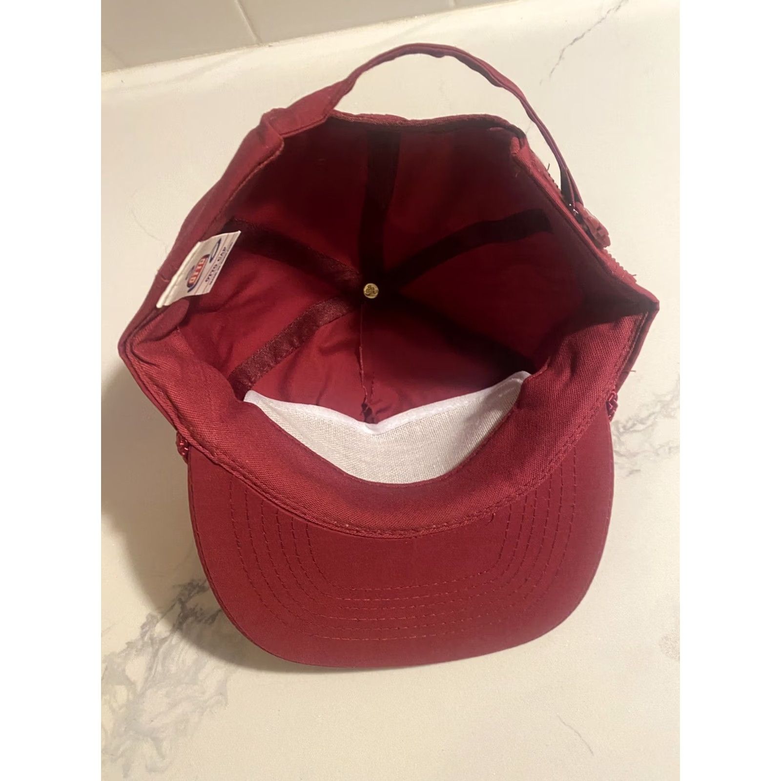 FRED VINTAGE Fortress Clostridial Vaccines Animal Health Farm Maroon SnapBack Hat Size ONE SIZE - 5 Thumbnail