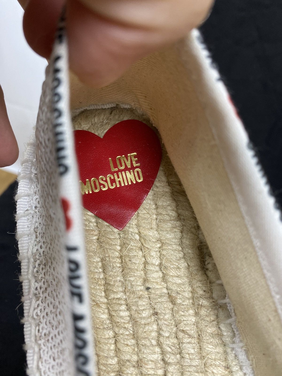 Love Moschino Love Moschino Glitter Espadrilles size 41 Size US 11 / IT 41 - 9 Thumbnail