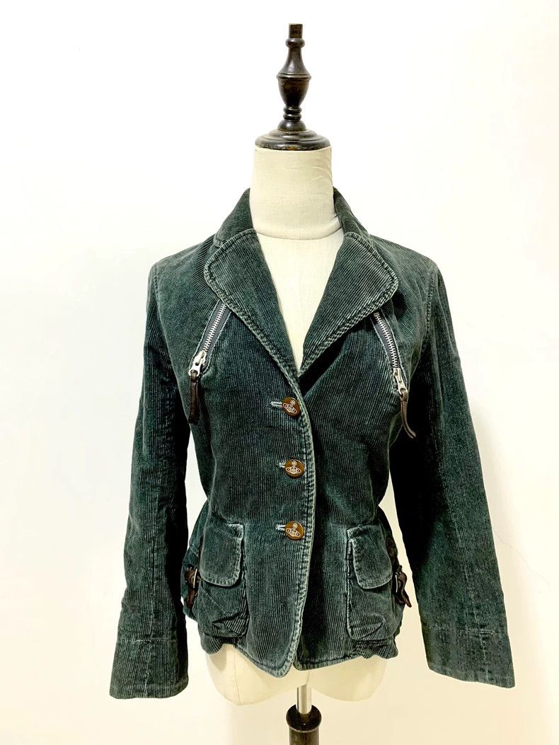 Vivienne Westwood Vivienne Westwood Cotton velvet suit jacket Size M / US 6-8 / IT 42-44 - 3 Thumbnail