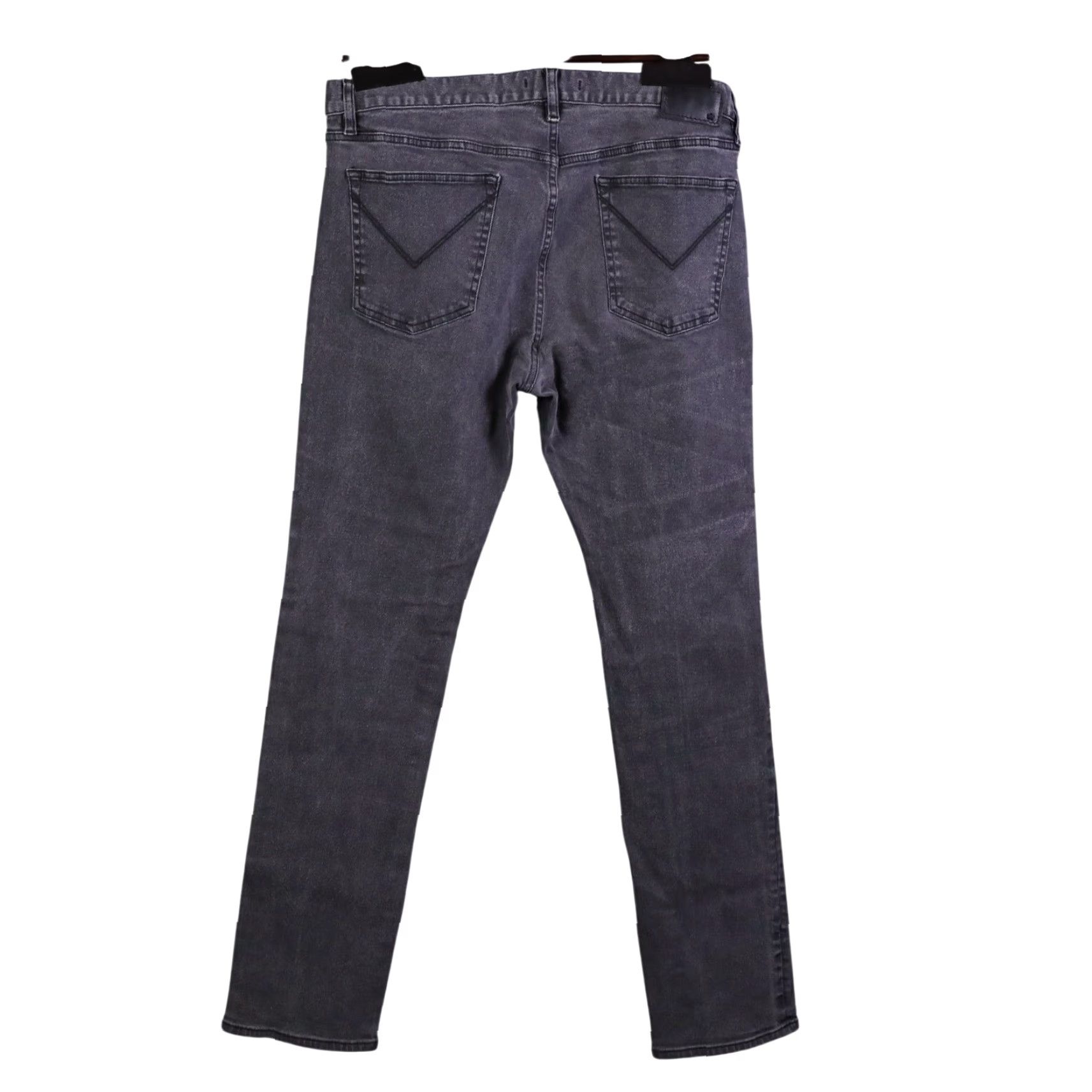 John Varvatos John Varvatos Jeans Mens 36 Black Washed Slim Straight 5 Pocket Denim USA Size US 36 / EU 52 - 2 Thumbnail