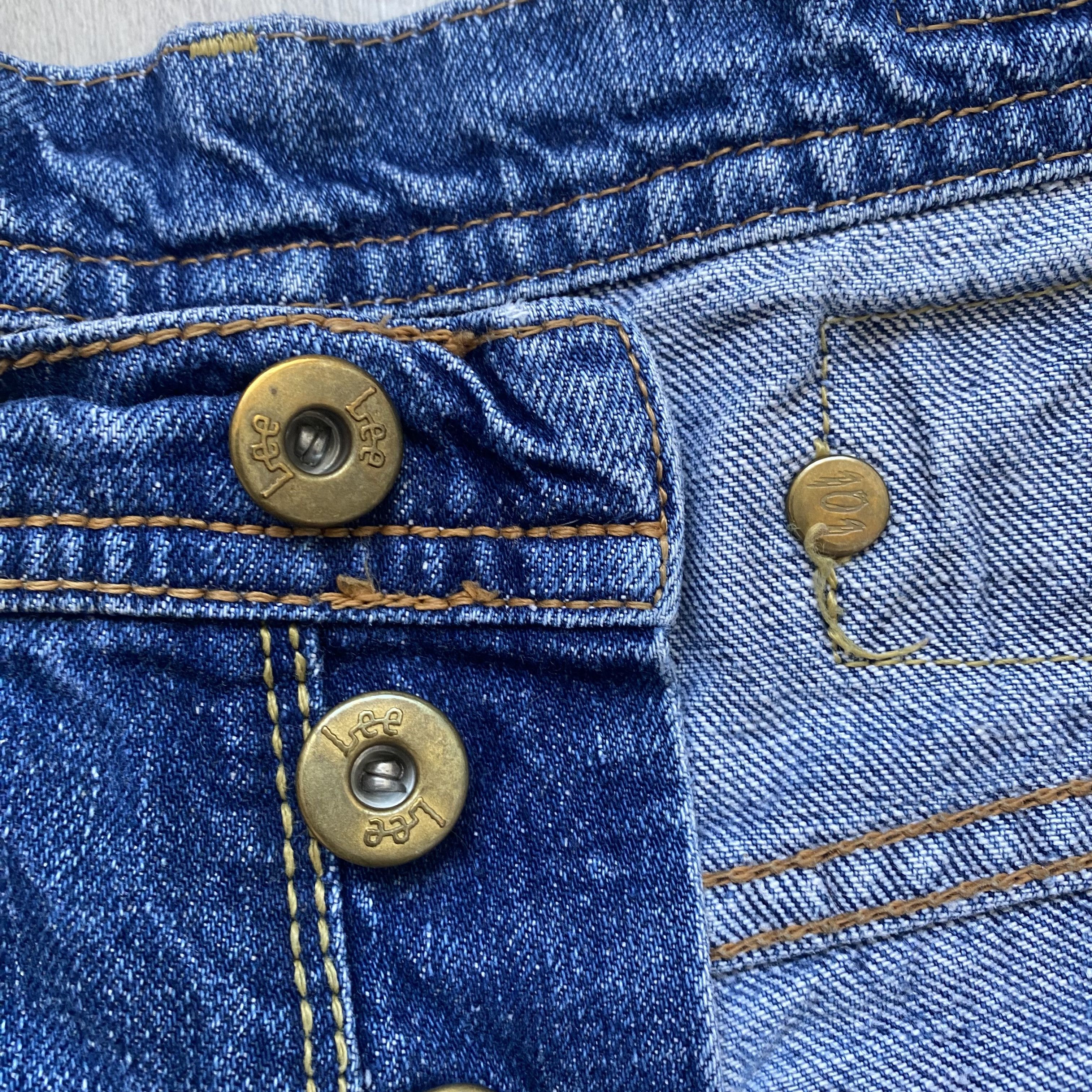 Lee Vintage Lee Selvage Jeans Denim pants 101 japanese Size US 31 - 10 Thumbnail