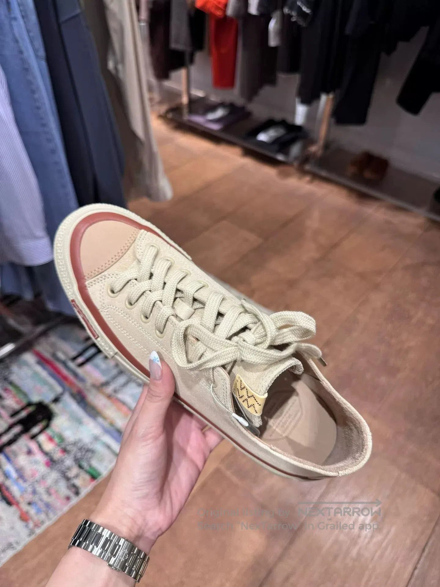 Visvim visvim skagway low suede canvas sneakers. Size US 10.5 / EU 43-44 - 6 Thumbnail