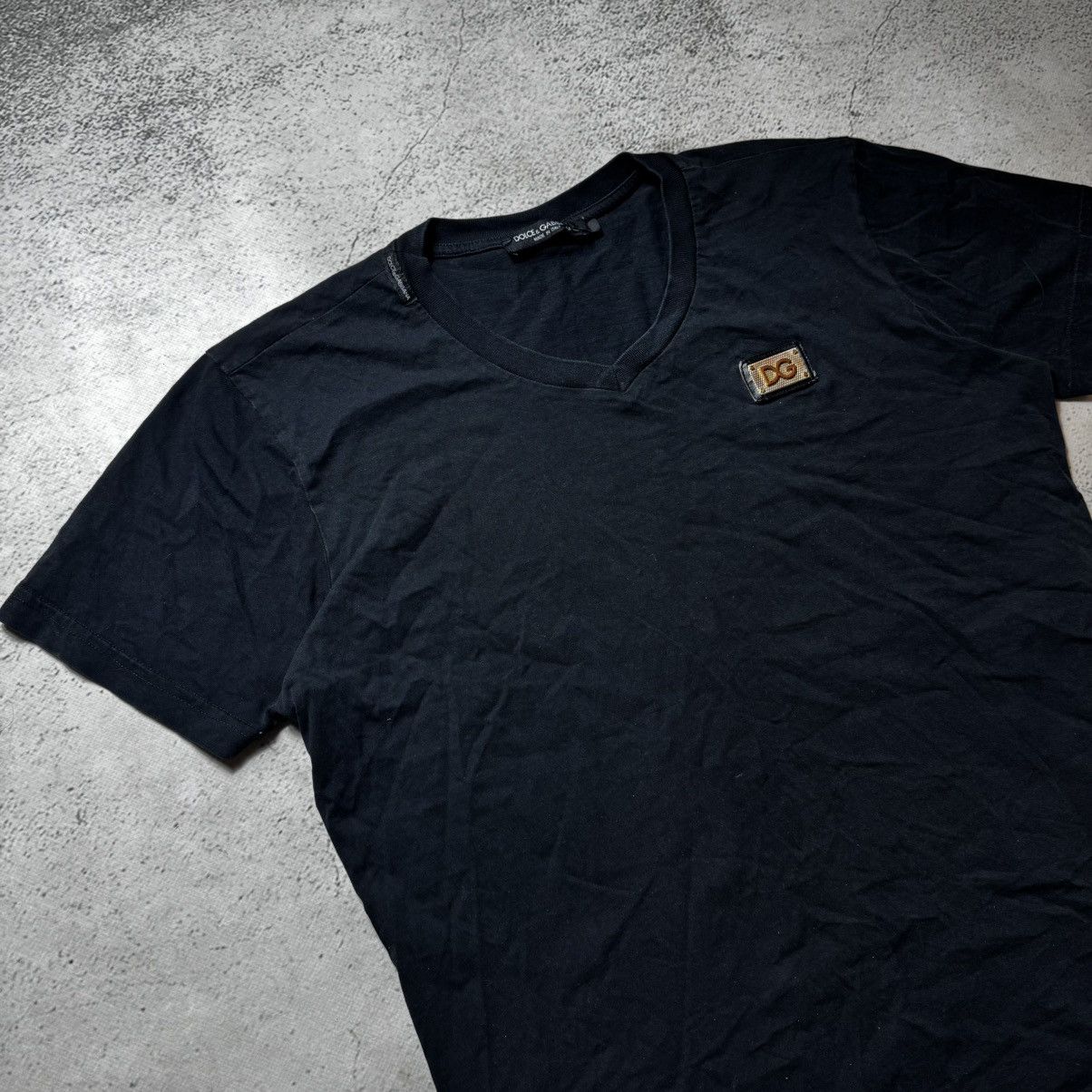 Dolce & Gabbana vintage y2k dolce gabbana t shirt with big metal logo Size US M / EU 48-50 / 2 - 2 Thumbnail