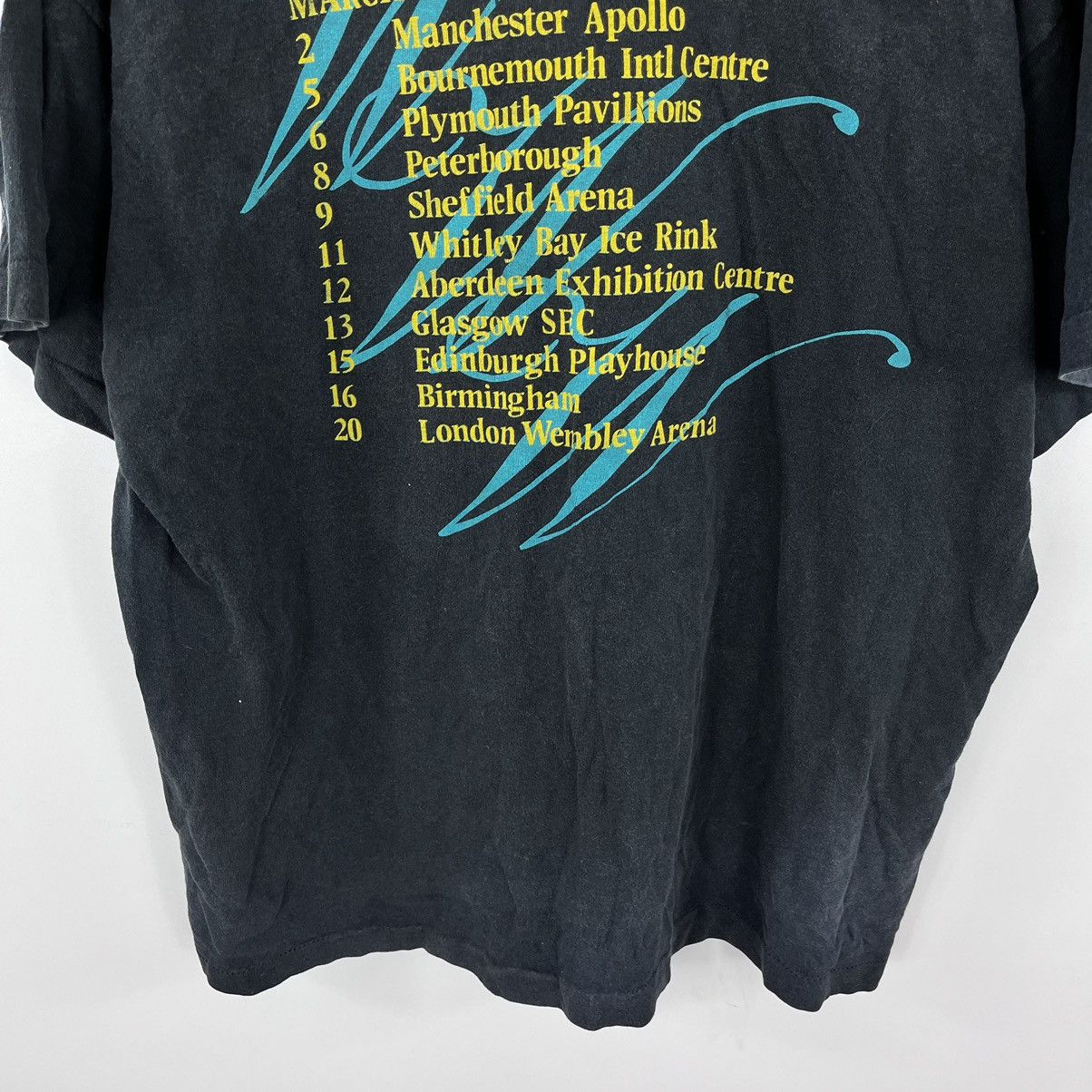 Band Tees Wet Wet Wet 1992 Tour T-Shirt Big Logo Size XL Size US XL / EU 56 / 4 - 6 Thumbnail